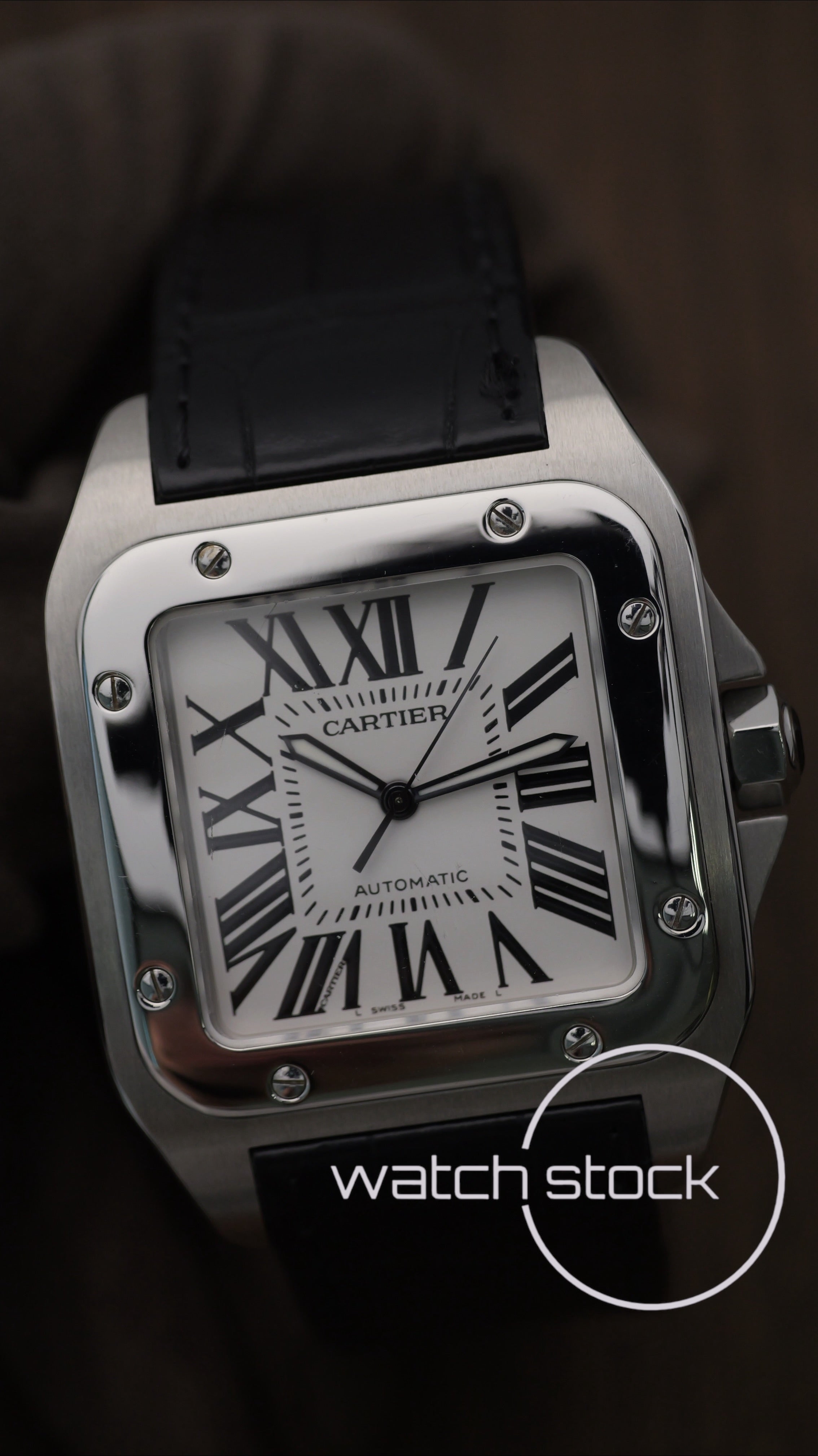 Cartier santos 100 XL ref.2656 Automatic 38×51mm