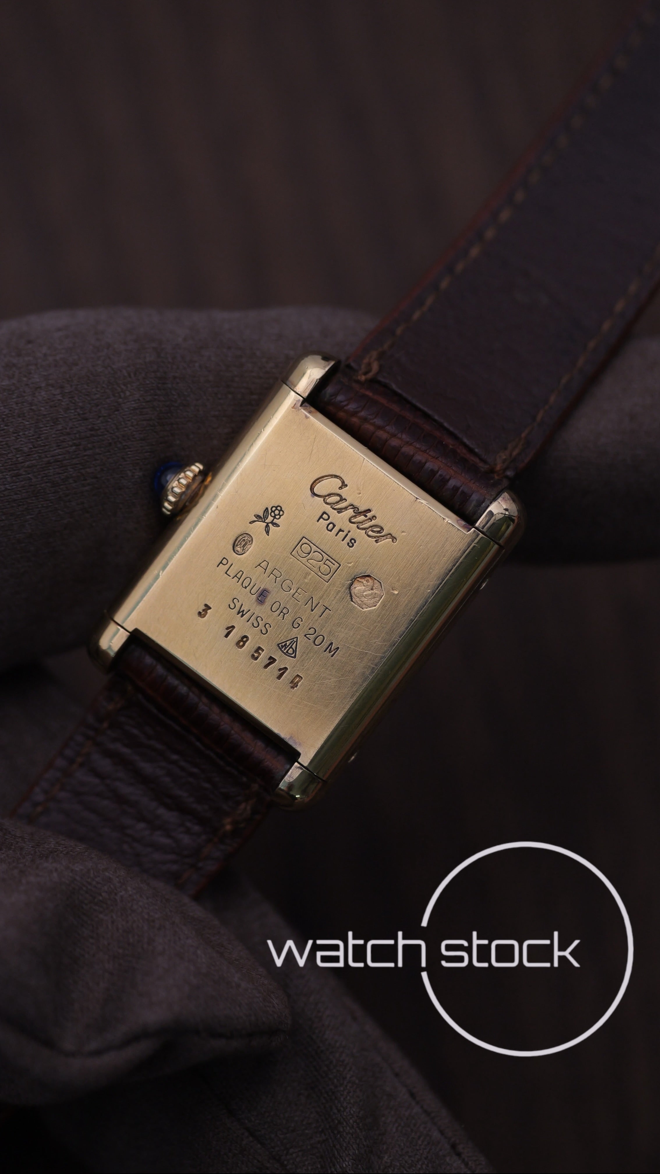 Cartier Tank TG3 Lemon Dial