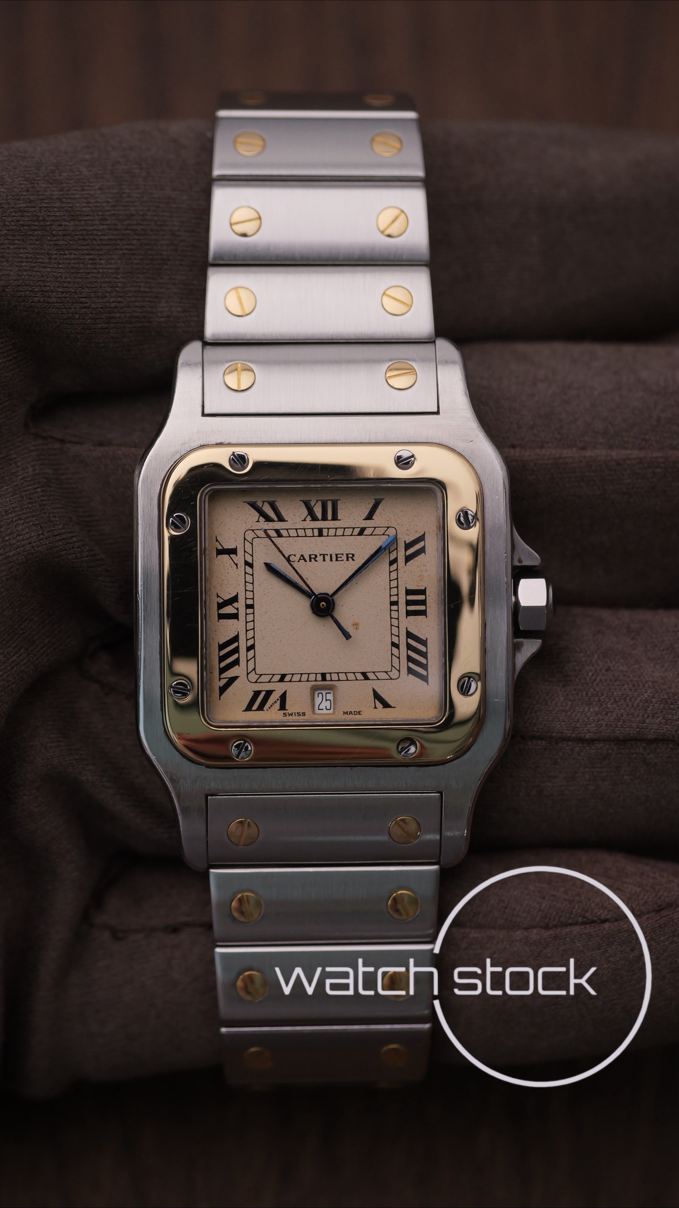 Cartier santos galbee 29x41mm Ref. 187901