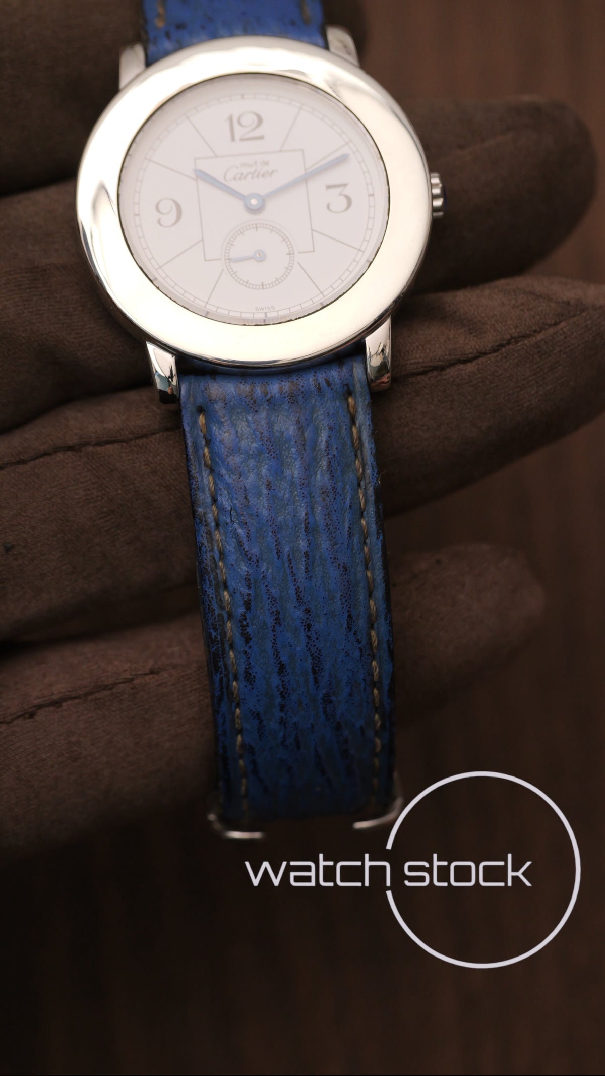 Cartier ronde vintage ref.1815 33mm Swiss Only