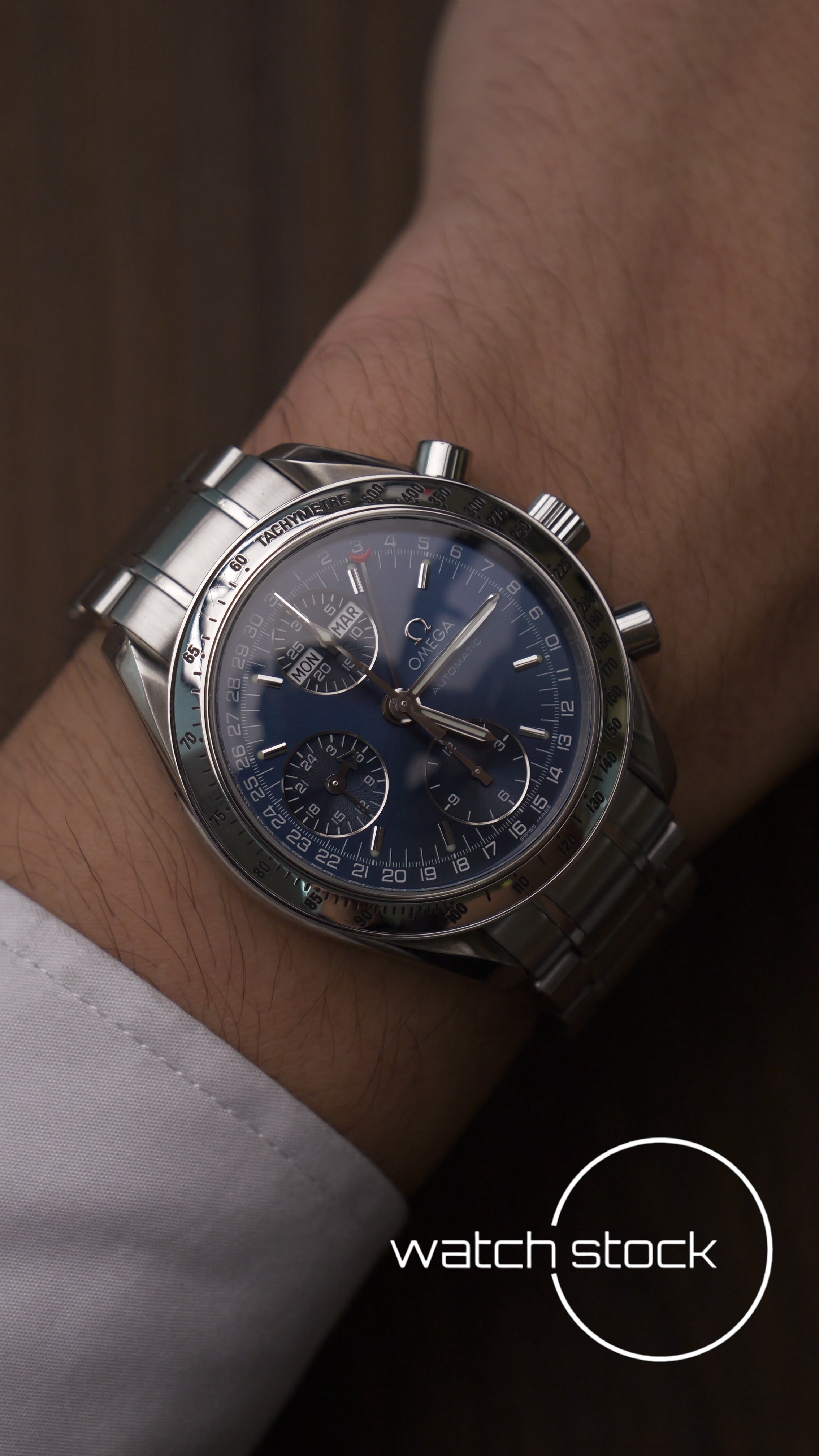 Omega speedmaster triple date 39mm APPENA REVISIONATO Ref. 175.0054 automatic