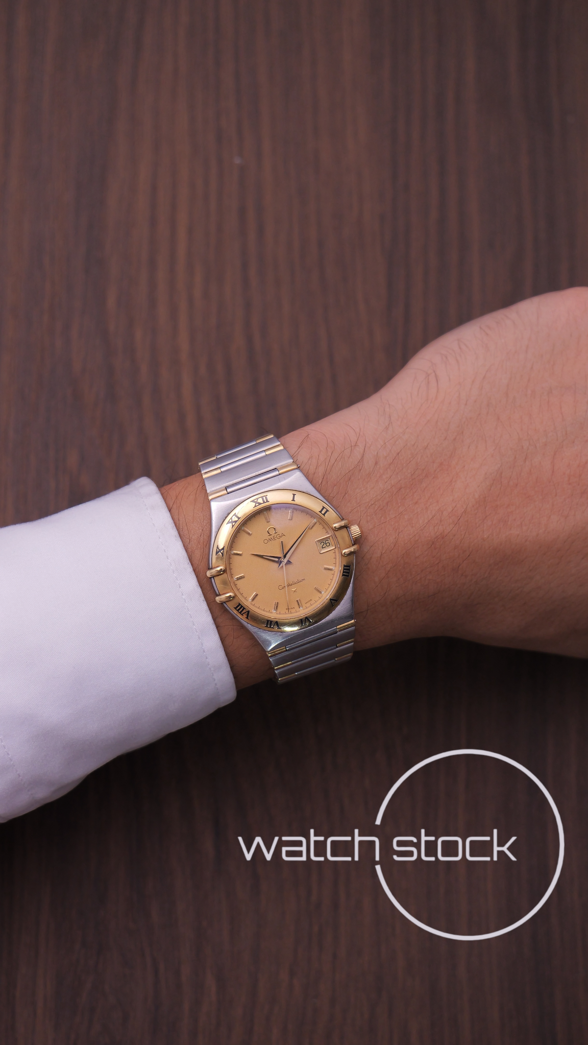 Omega constellation day-date 32mm two-tone Full set