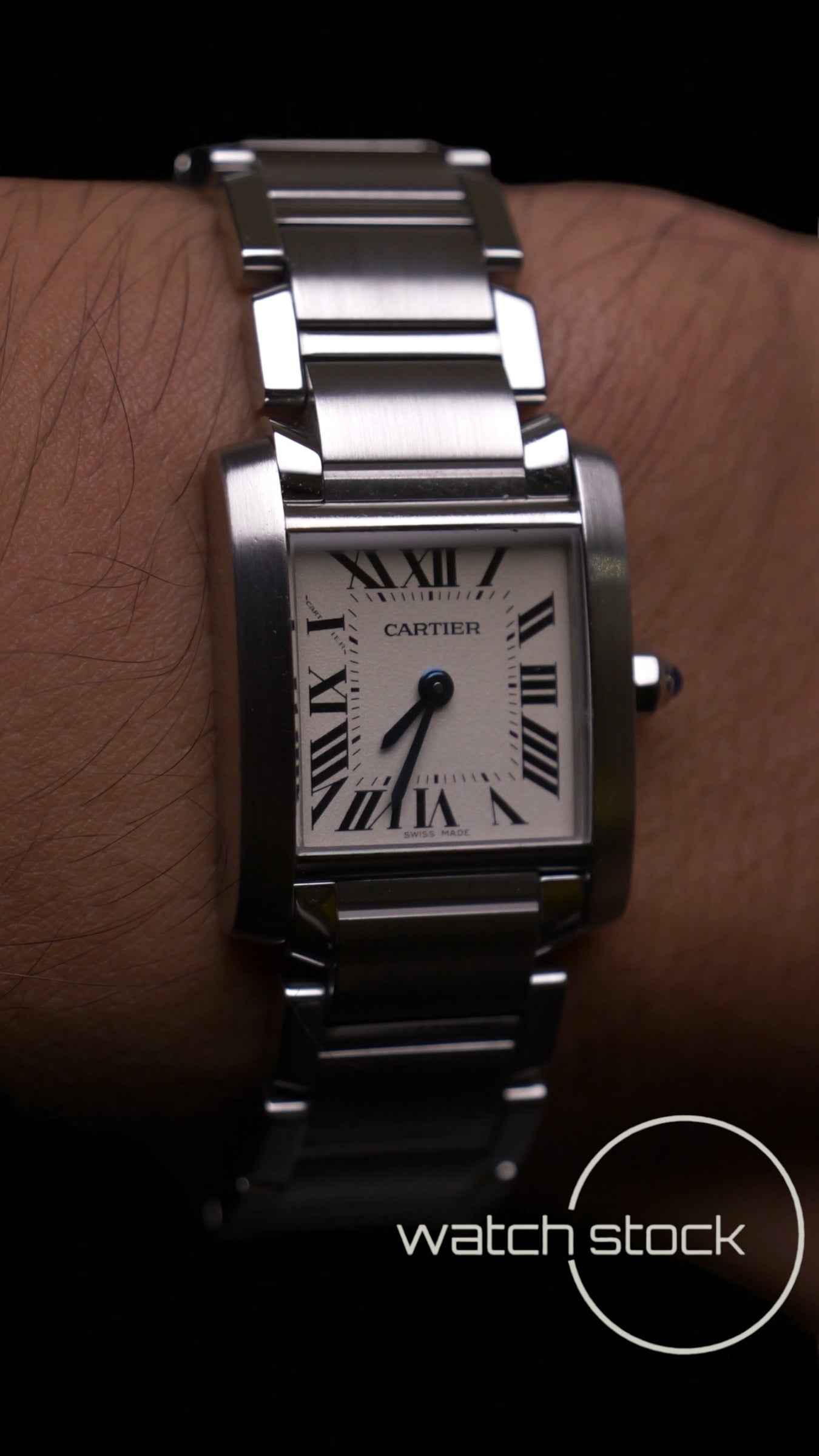 Cartier Tank Francaise ref3217 20mm