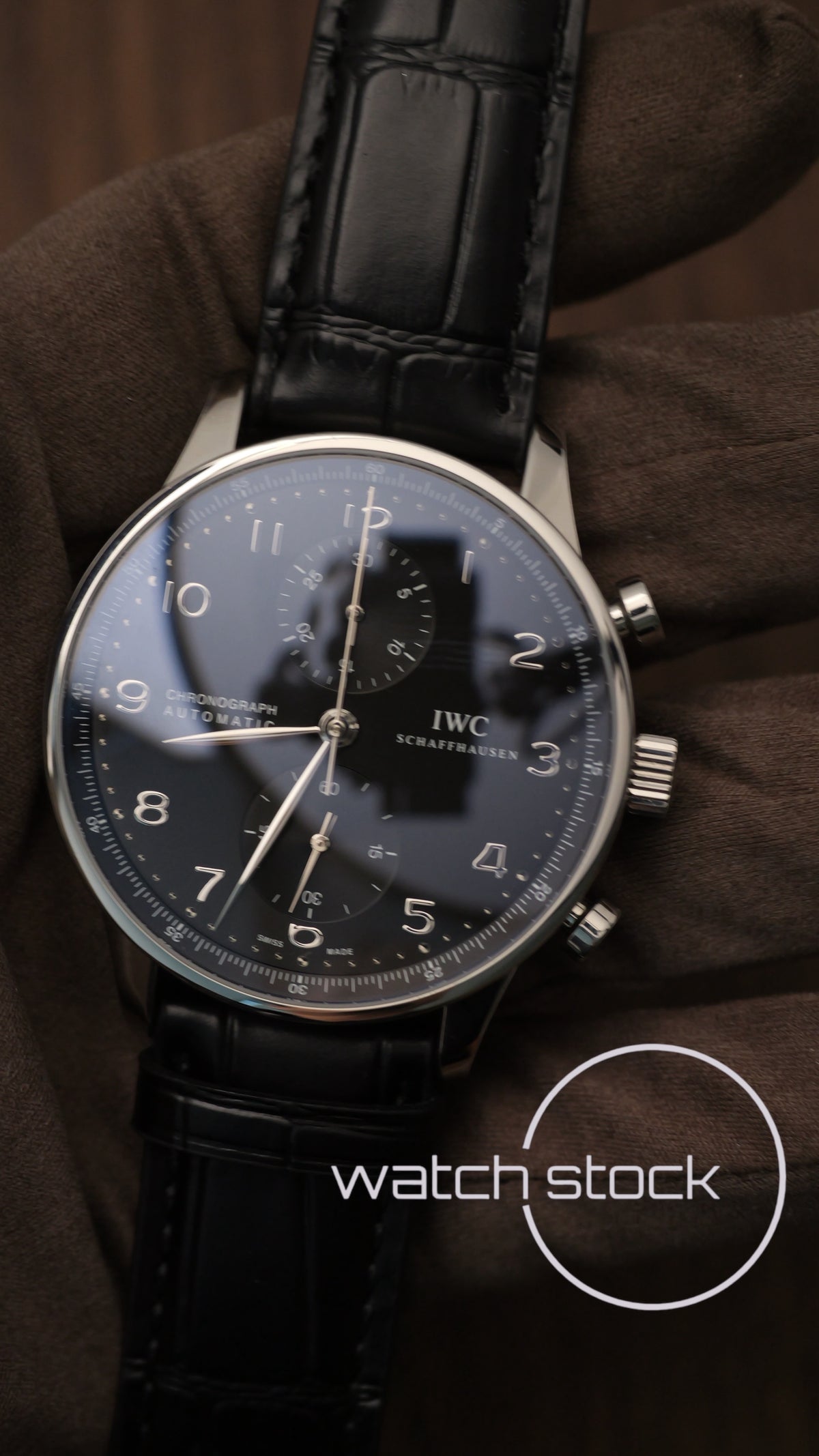 IWC Portoghese black dial Ref.IW371447 2016