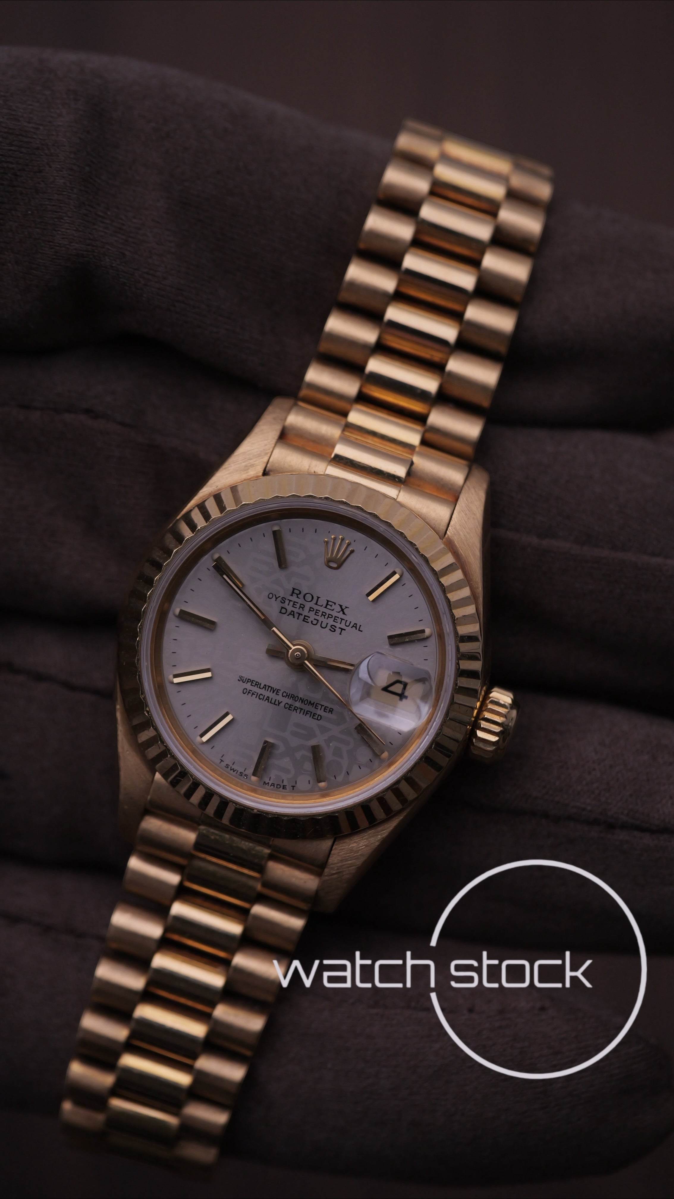 Rolex datejust 26mm Ref.69178 FULL SET full gold