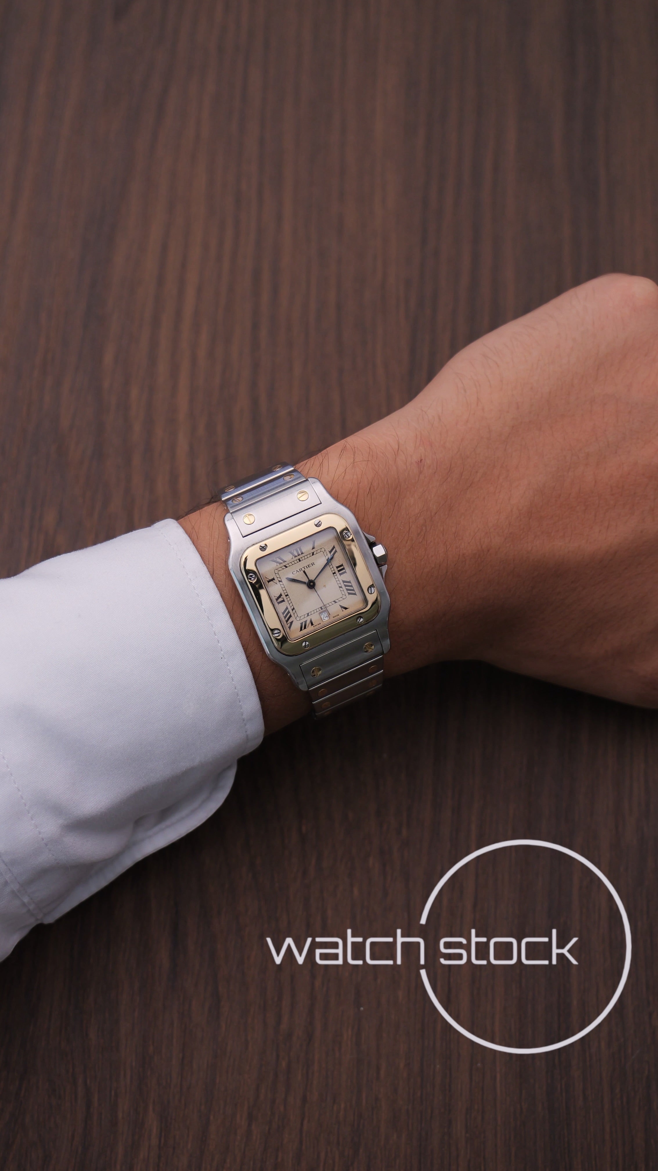 Cartier santos galbee 29x41mm Ref. 187901