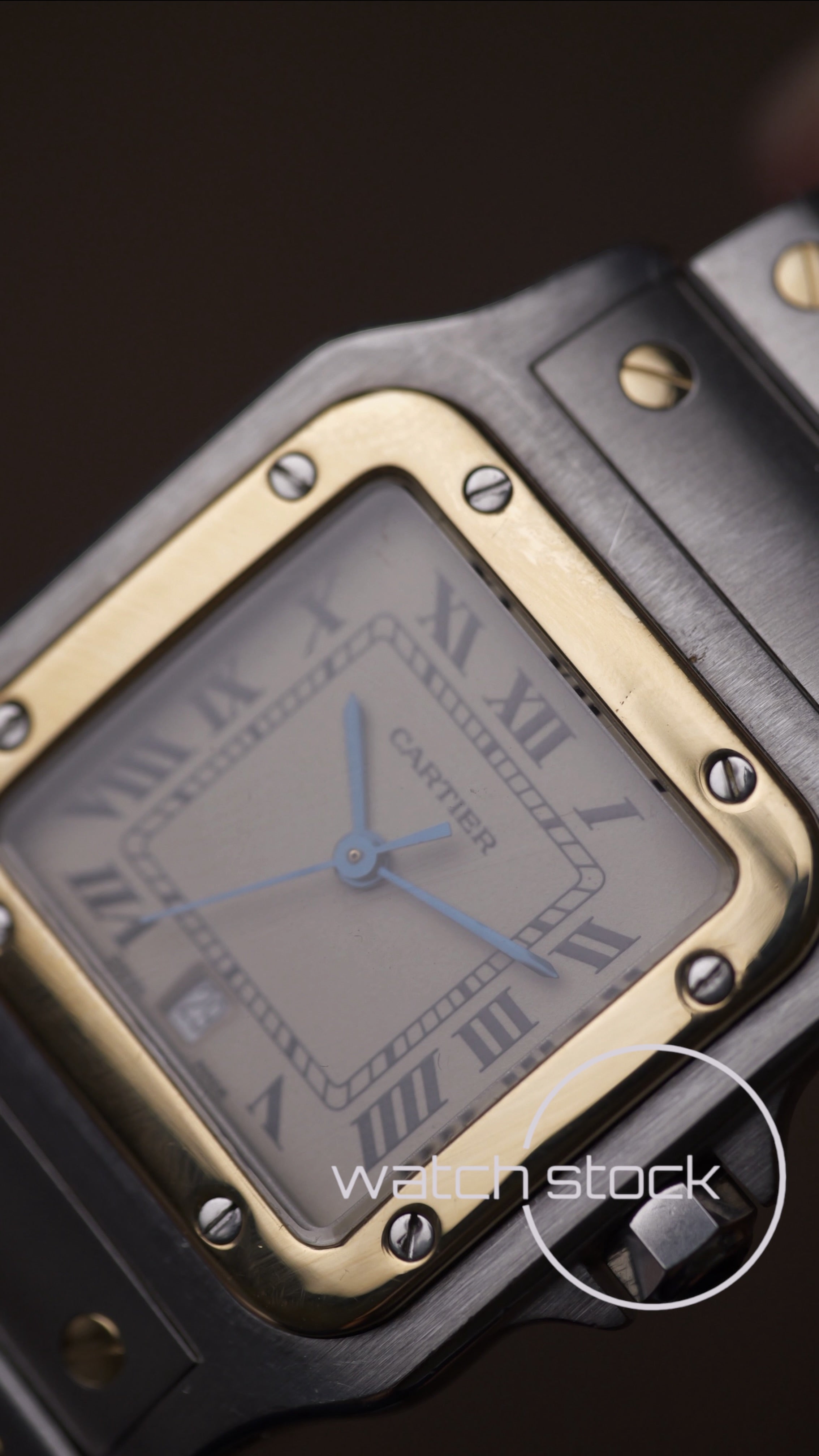 Cartier santos galbee 29x41mm ref.187901 Box+ Booklets