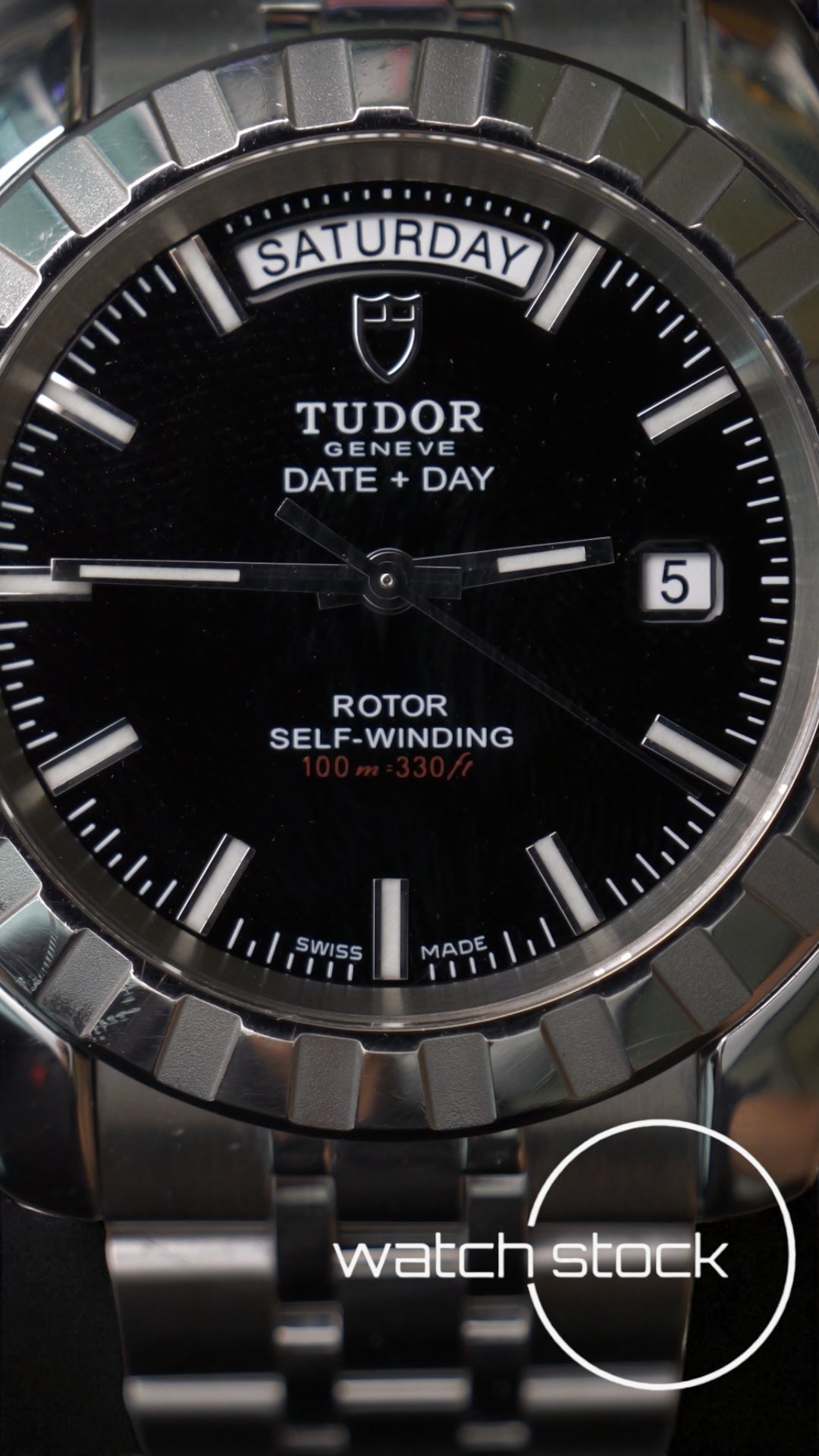Tudor date+day automatic 39 mm ref 23010 anno 2007