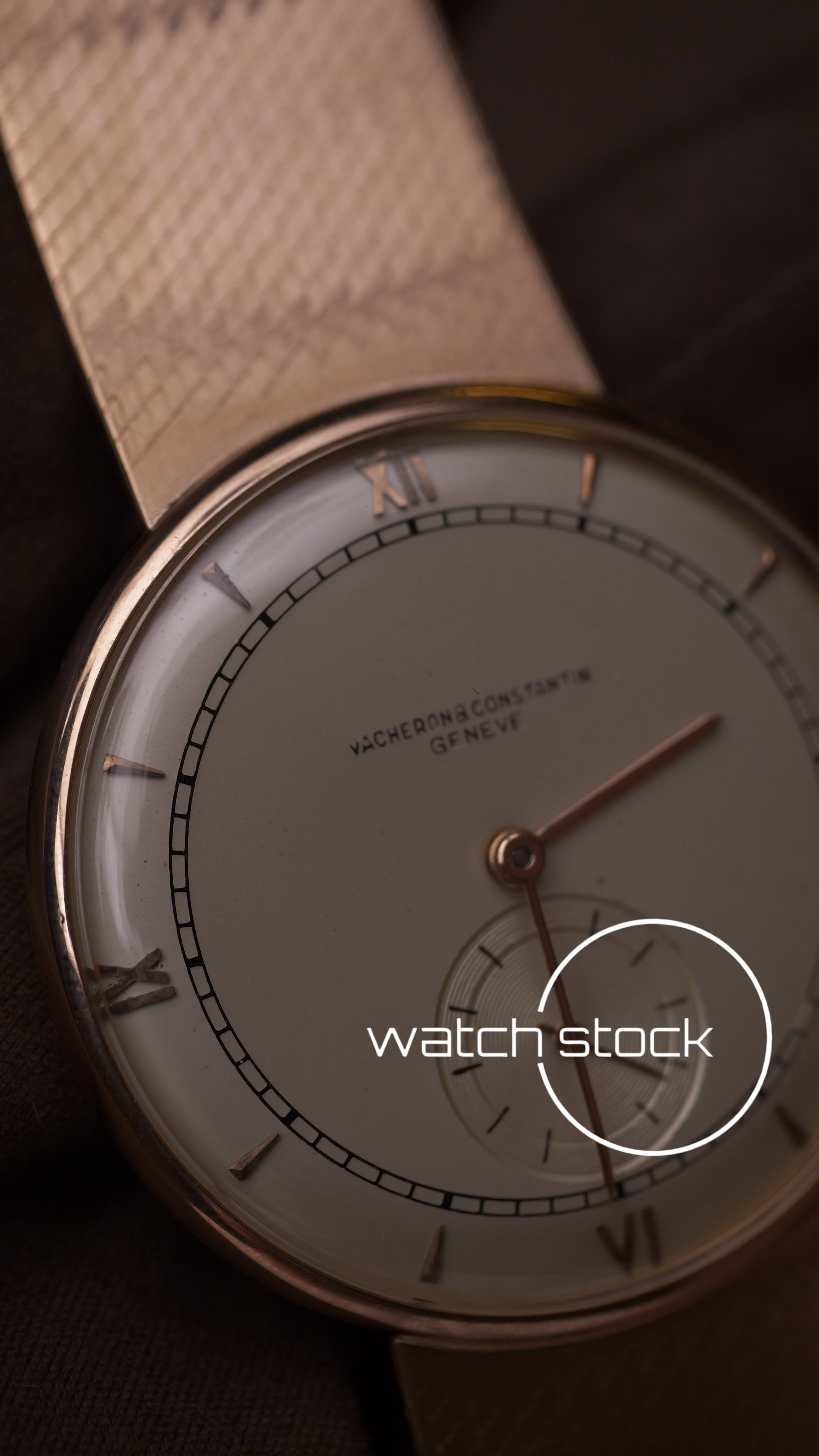 Vacheron Costantin Full Gold Dress Watch 38mm