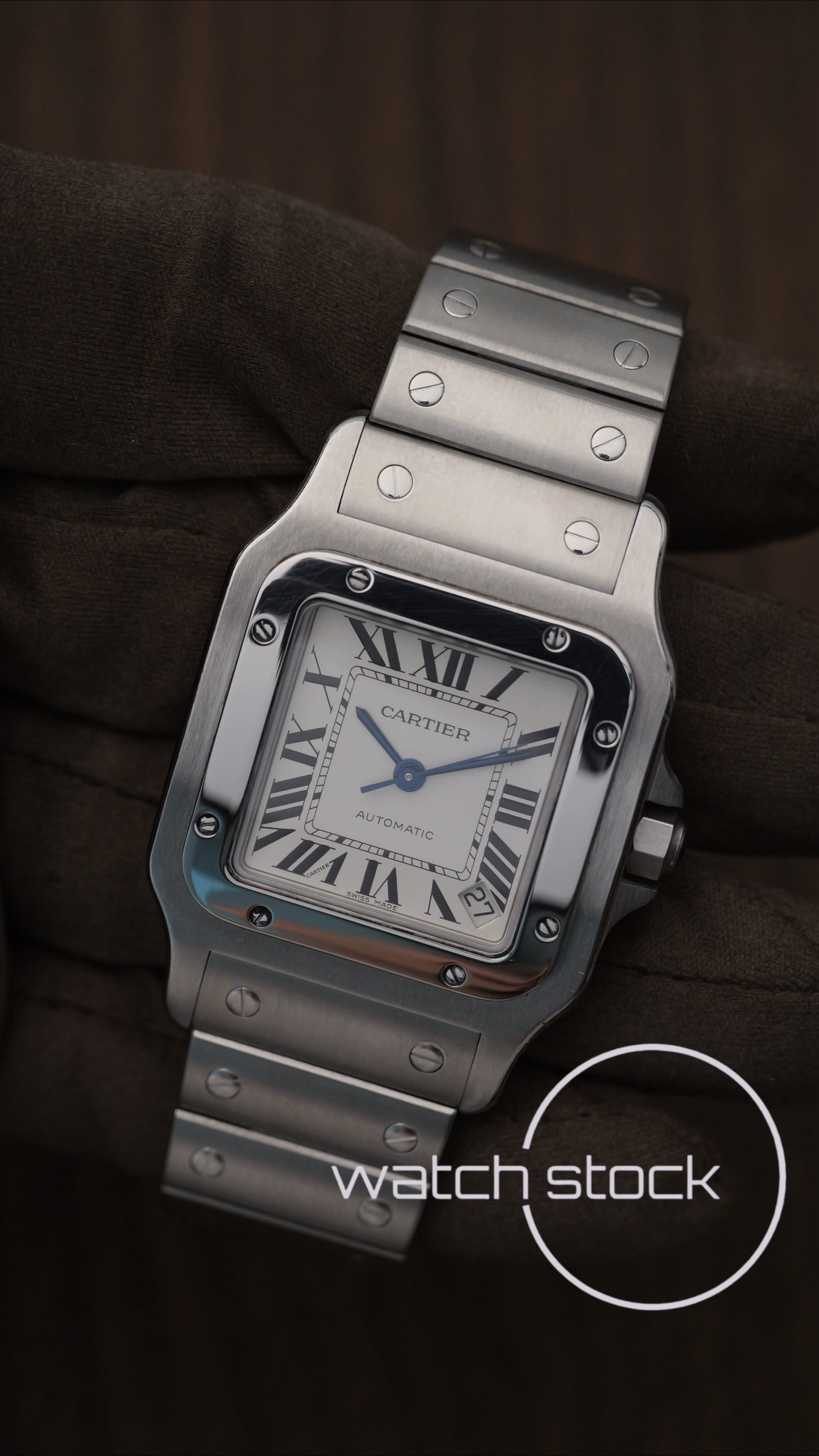 Cartier santos XL ref.2823 Automatic 32x45mm Full set