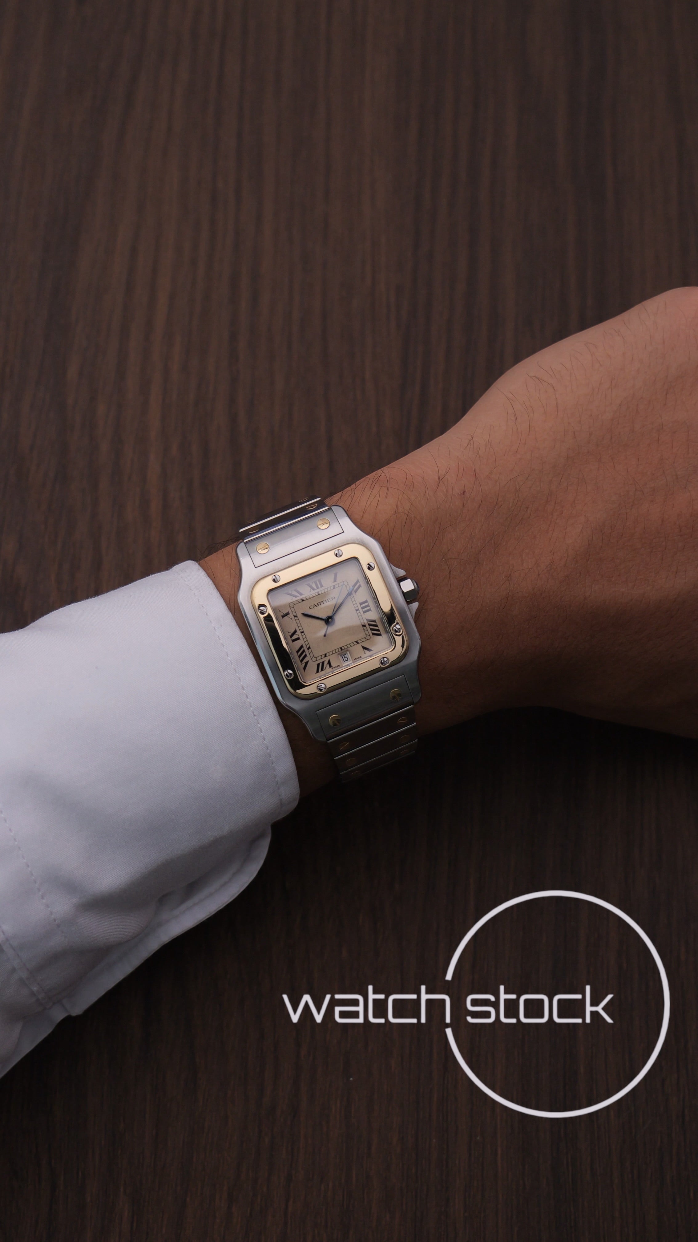 Cartier santos galbee 29x41mm Ref. 187901