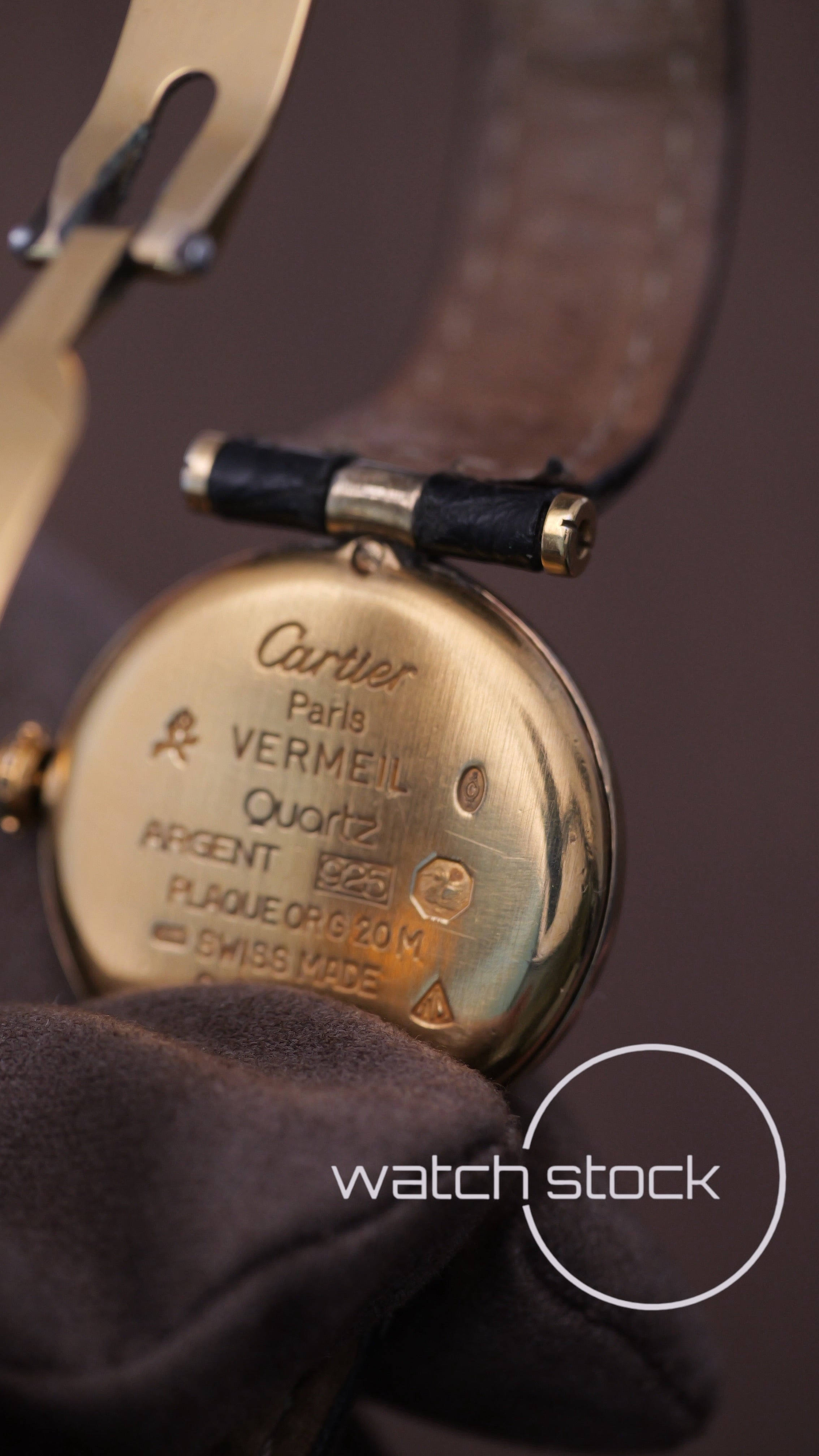 Cartier Vendome 24mm ref. 590004 lady FULL SET 1989