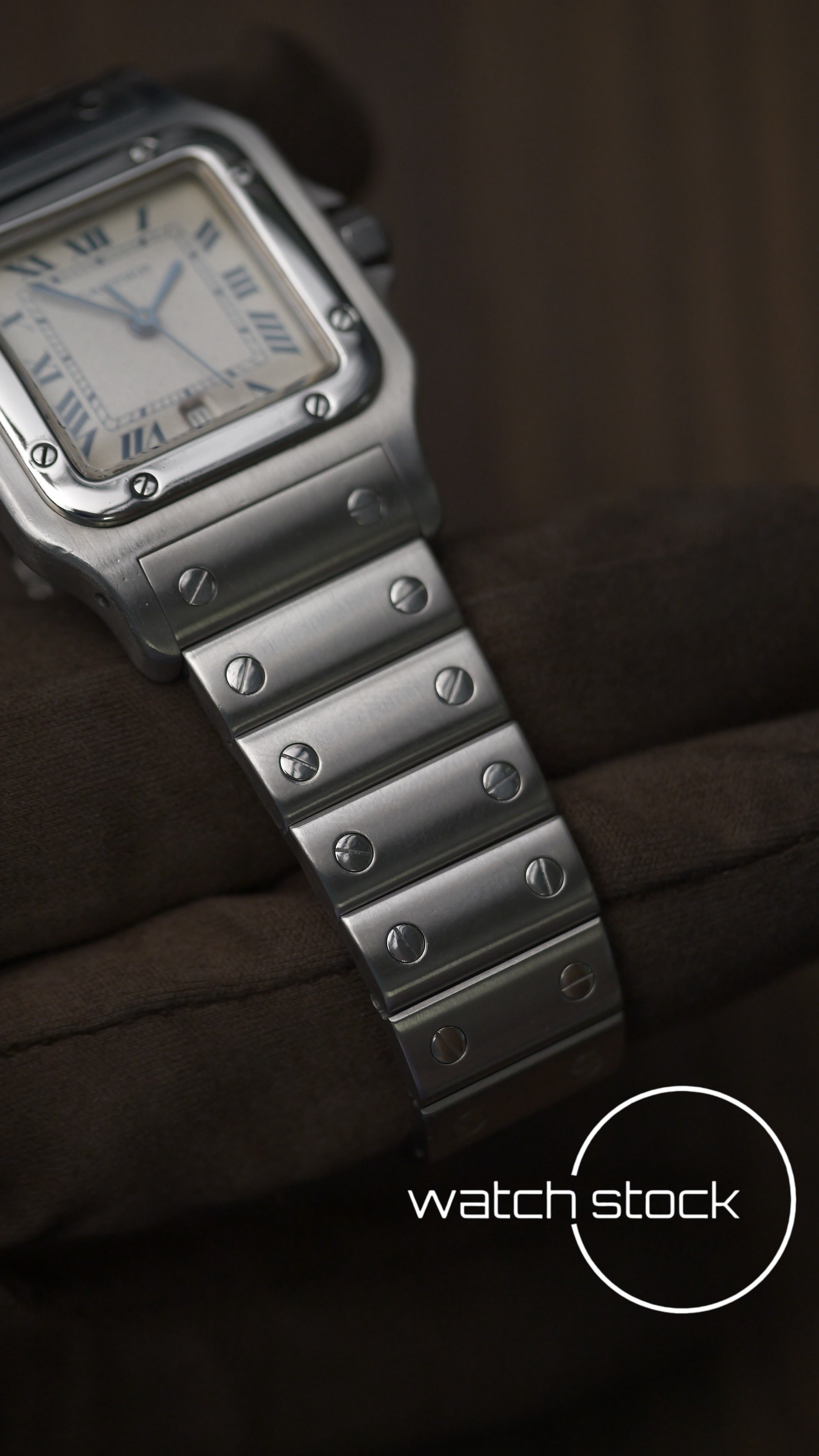 Cartier santos galbee 29x41mm Ref. 897901 con scatola