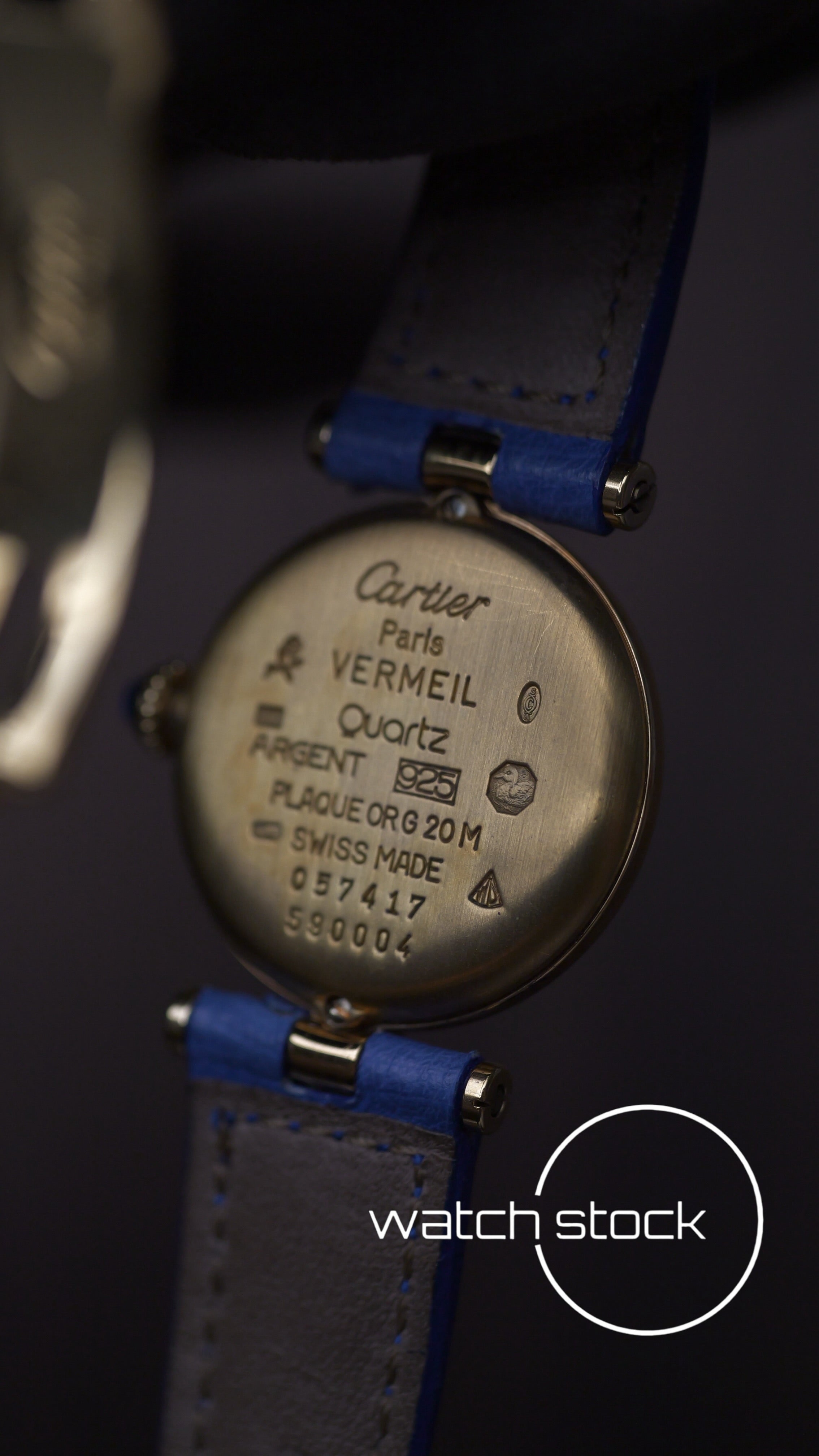 Cartier Vendome 24mm ref. 590004 lady FULL SET 1992