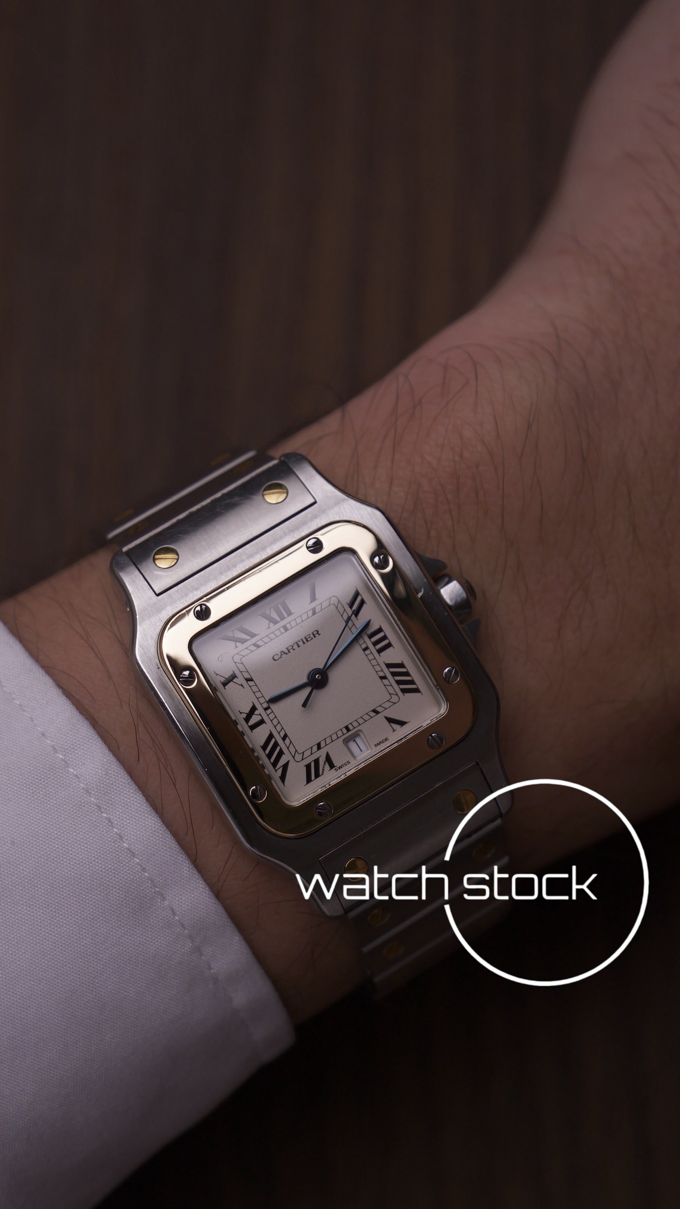 Cartier santos galbee 29x41mm Ref. 1566