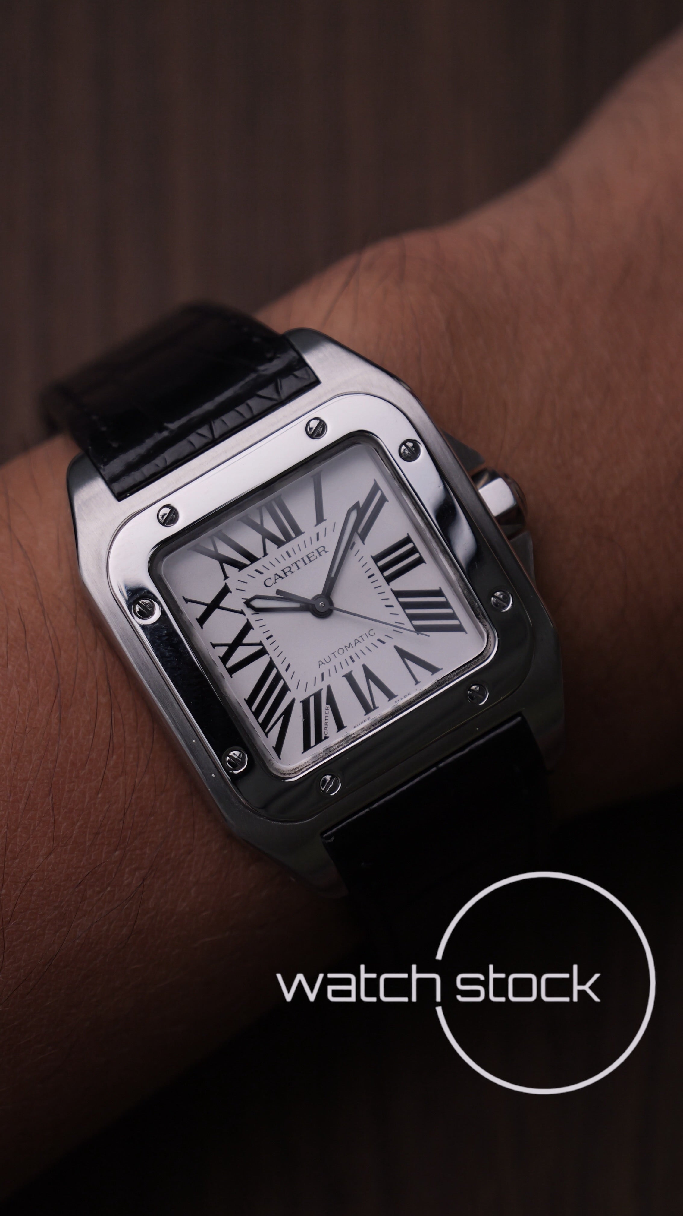 Cartier santos 100 medium ref.2878 2024 Automatic FULL SET