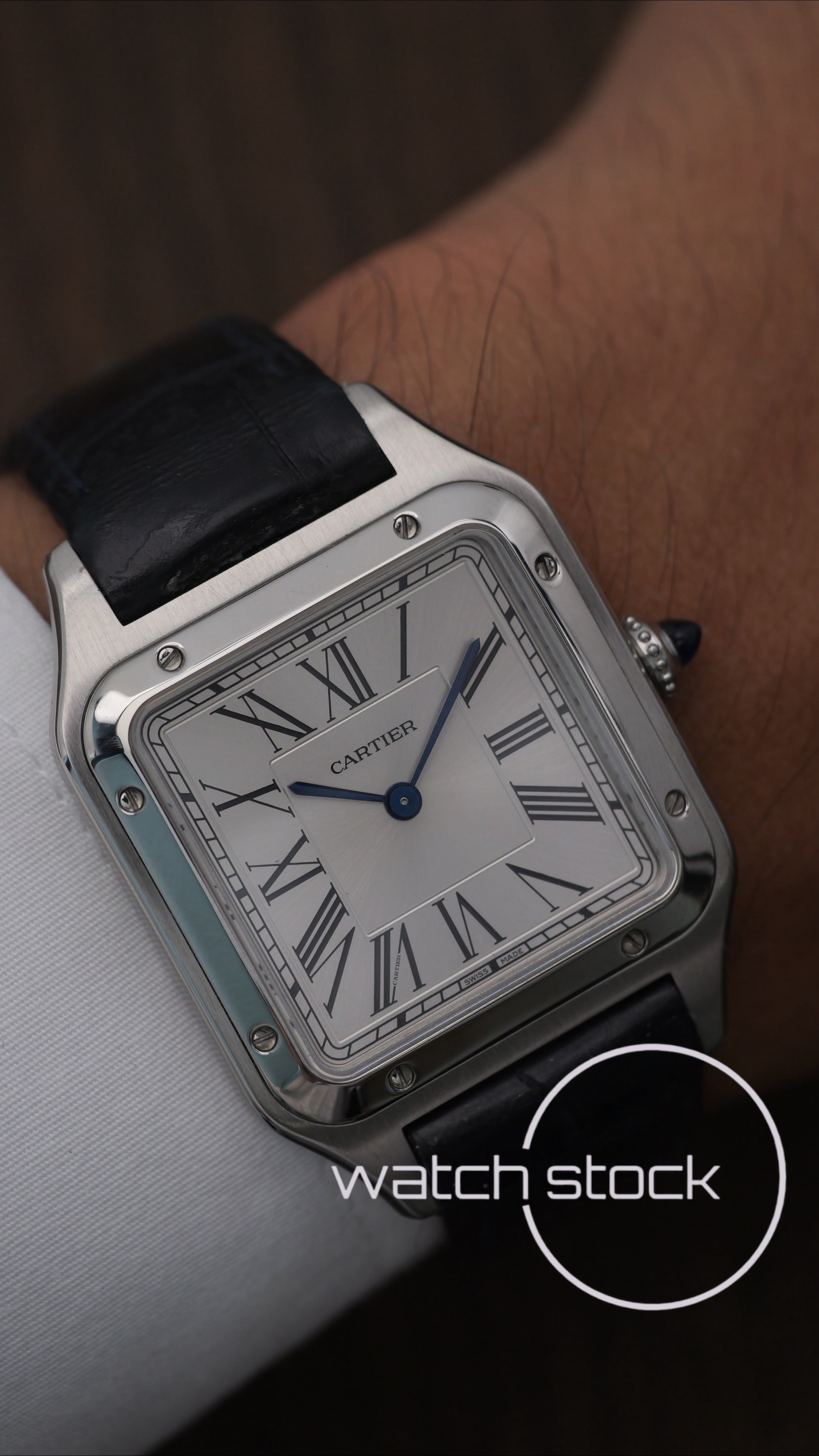 Cartier santos dumont  Medium ref. WSSA0022 Full Set anno 2023