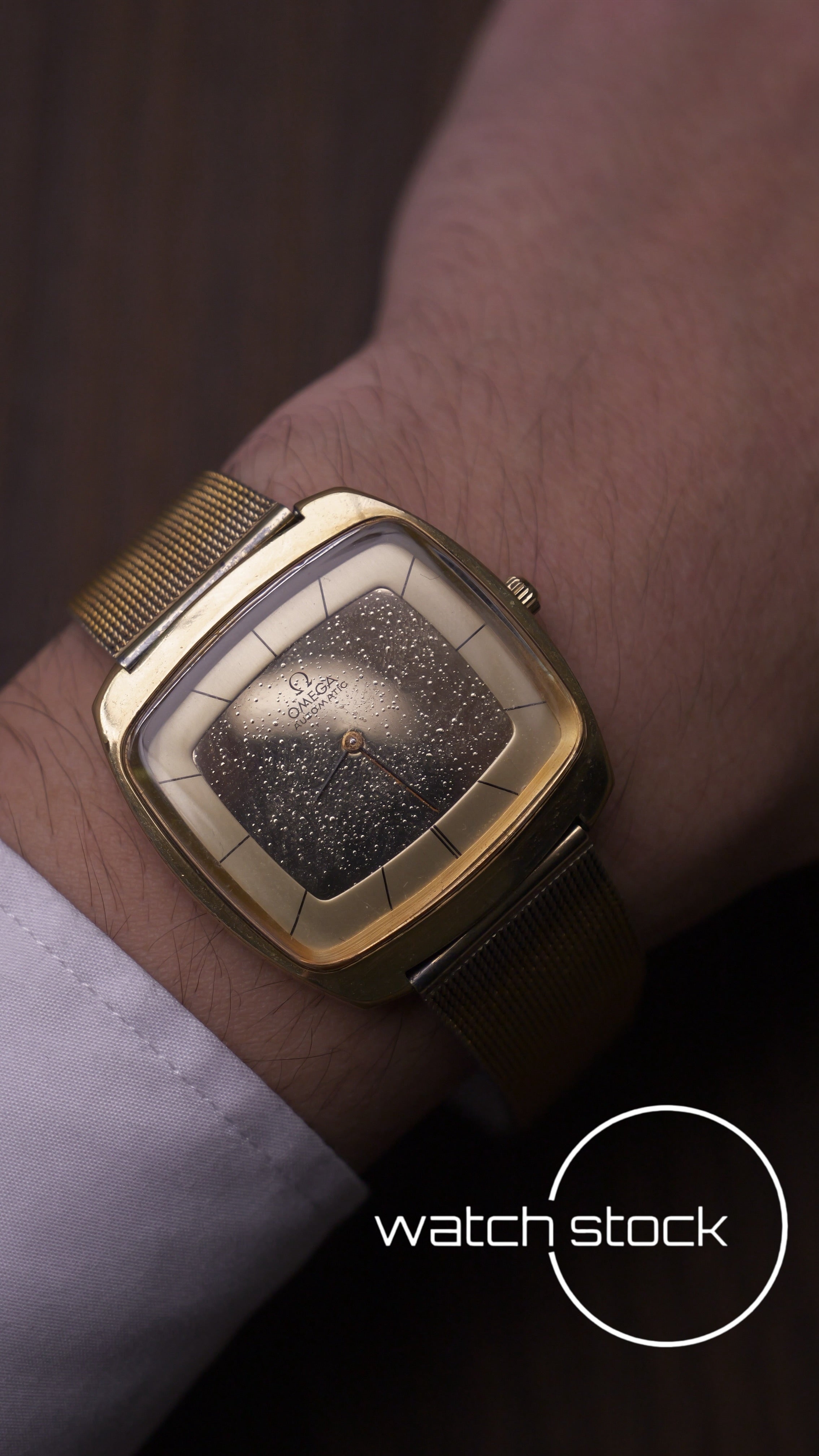 Omega De ville 1973 Automatic  TV Champagne Dial Serviced