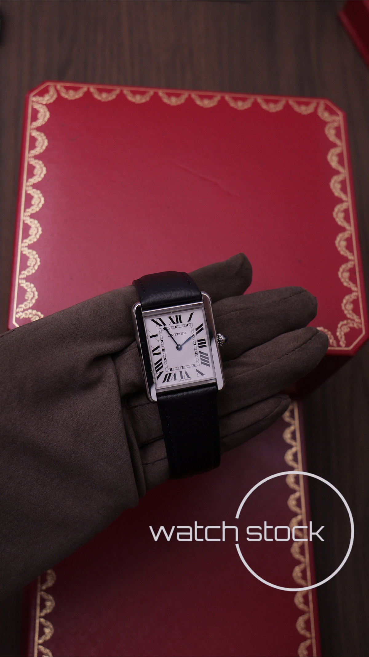 Cartier tank solo L ref.3169 Full set 2013º 27x35mm