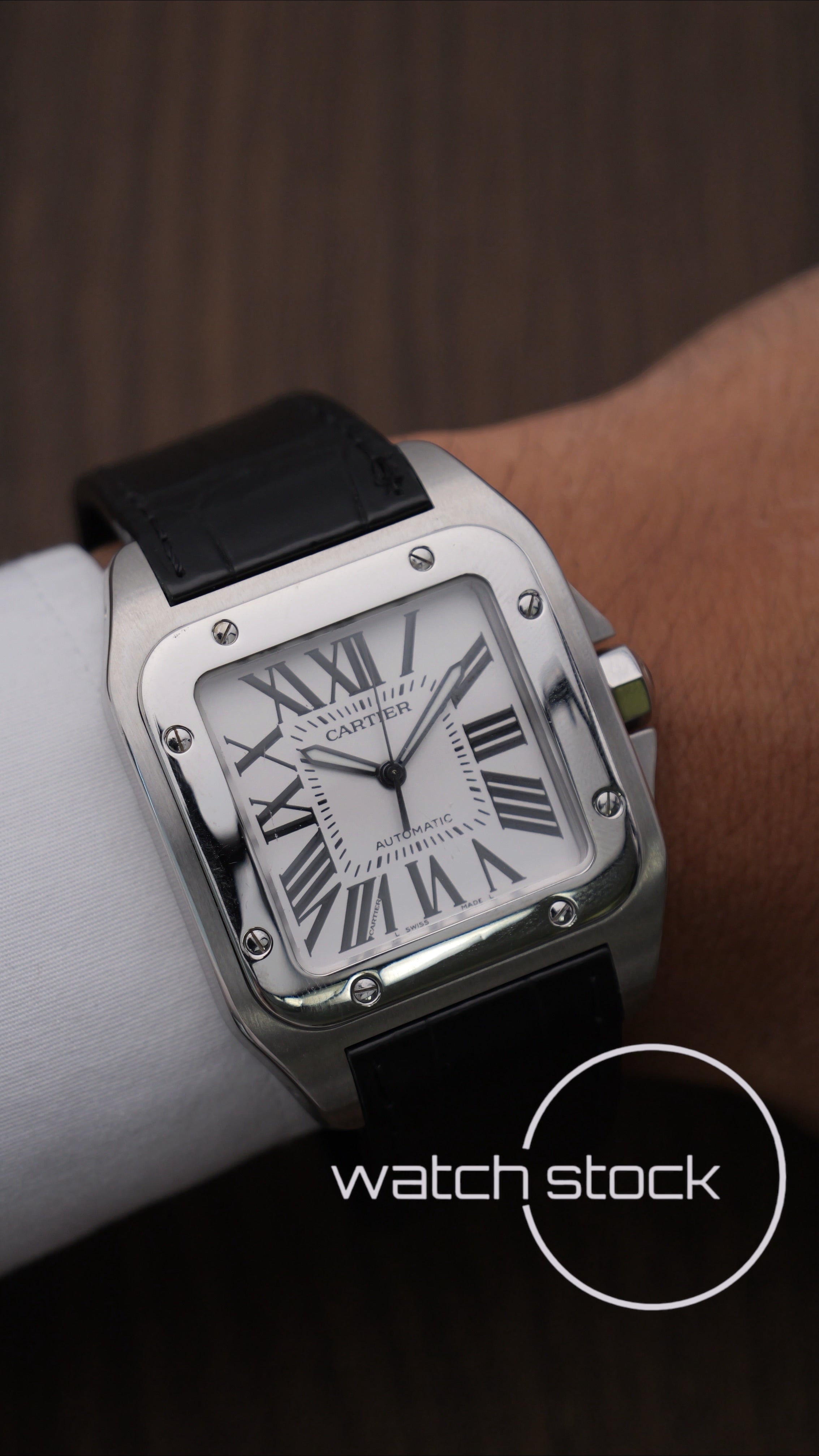 Cartier santos 100 XL ref.2656 Automatic 38×51mm