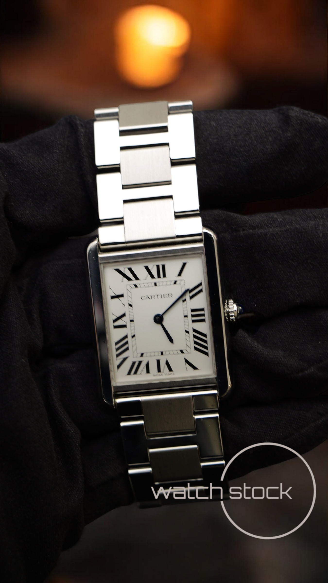 Cartier tank solo L ref.3169 27x35mm quarz