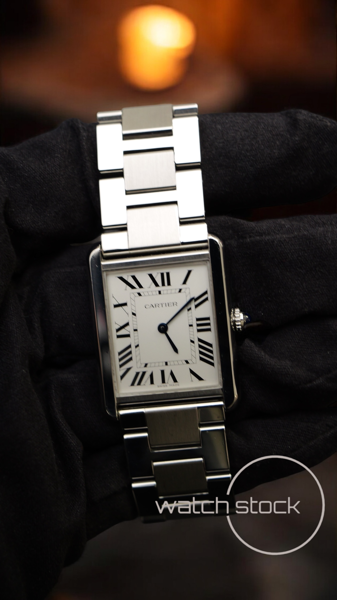 Cartier tank solo xl ref.3169 27x35mm quarz