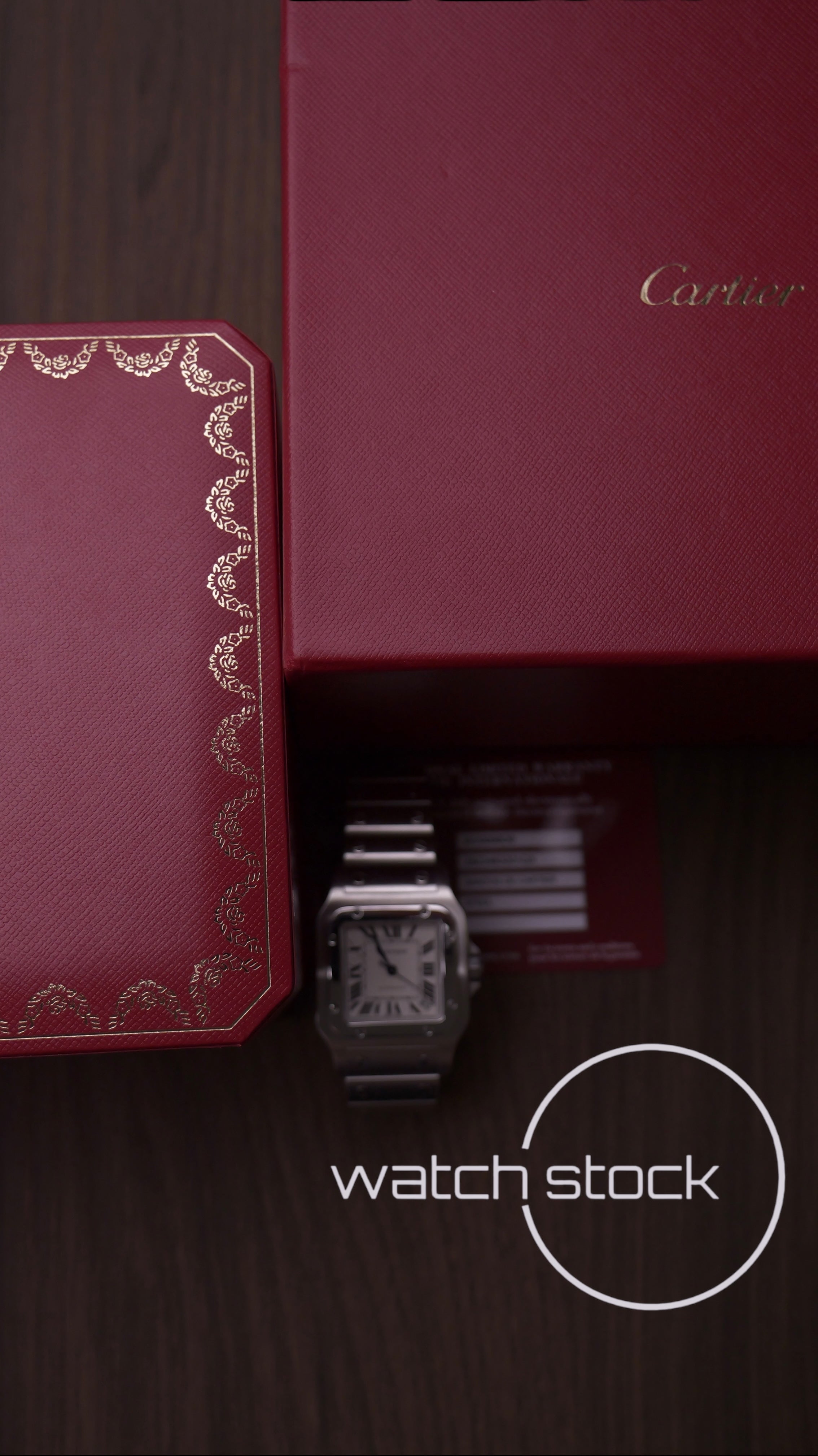 Cartier santos Galbee XL FULL SET ref.2823 Automatic 32x45mm