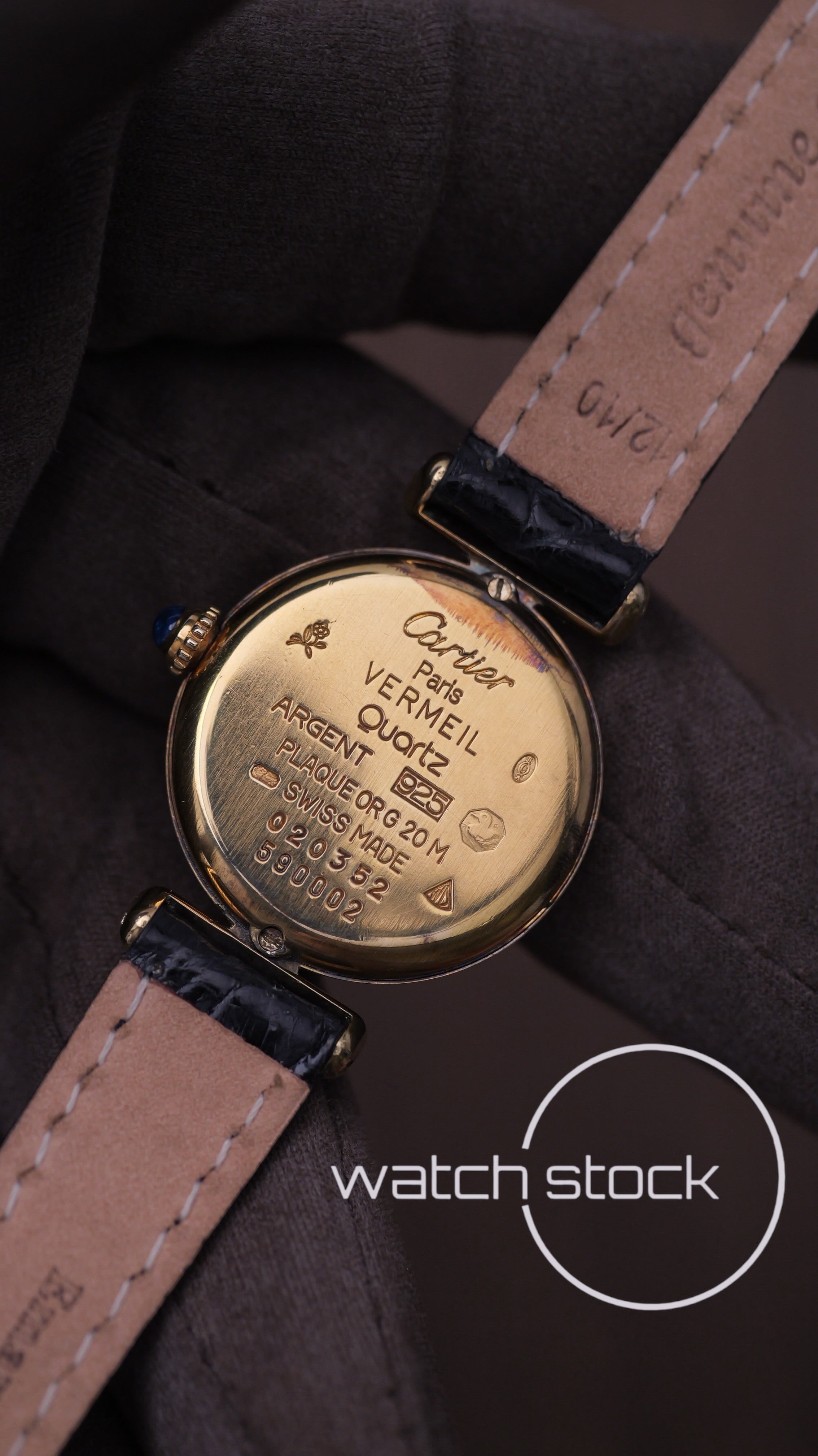 Cartier colisee 24mm ref. 590002  cream dial quartz