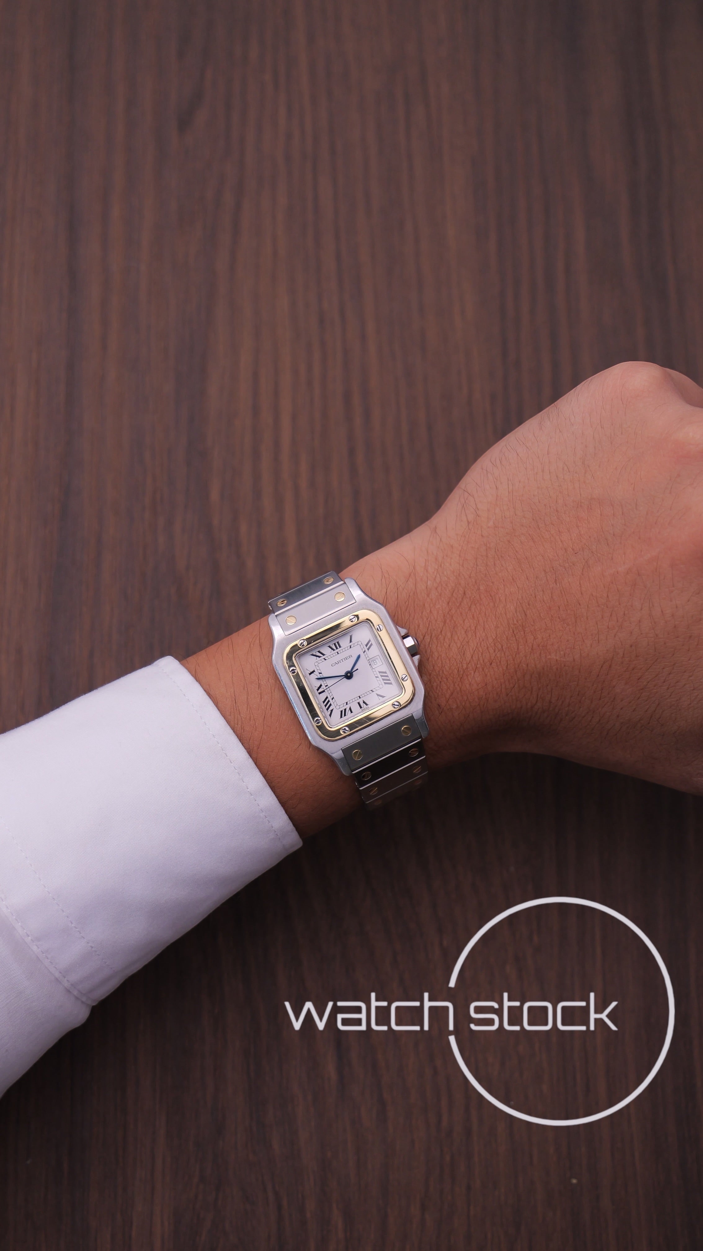 Cartier santos carré ref.2961 Automatic vintage 29x41mm