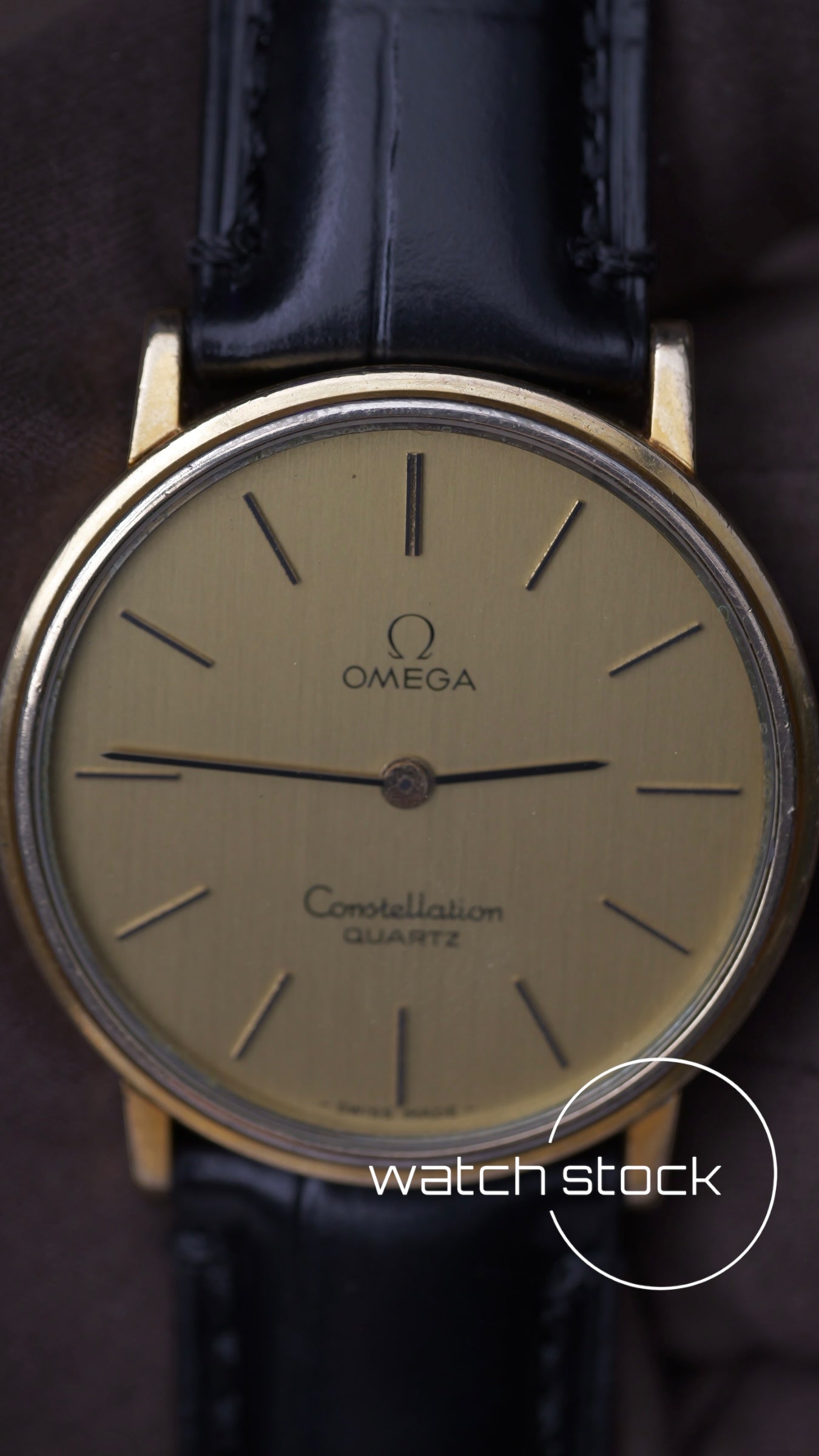 Omega De ville vintage 33mm placcato oro