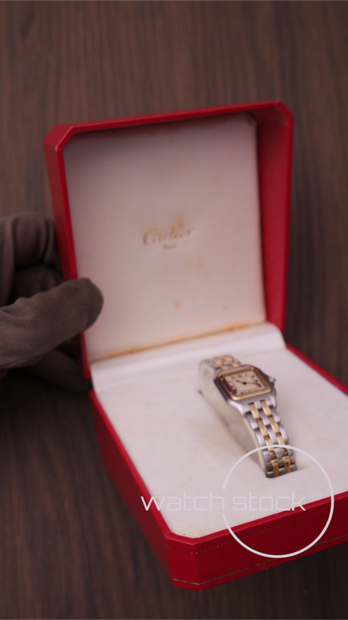 Cartier panthere small due fili vintage ref.6692
