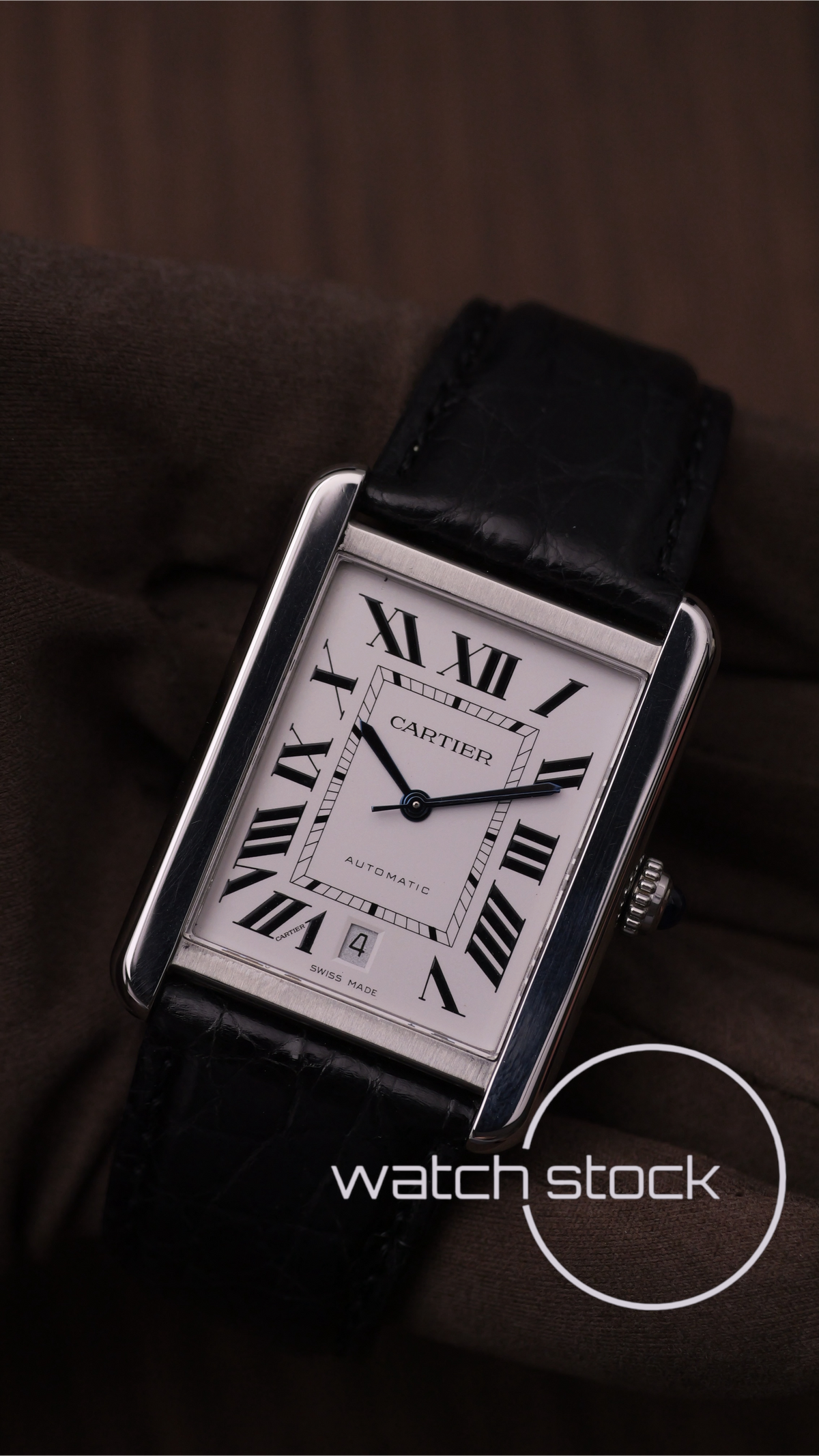 Cartier tank solo XL automatic 2017 ref. 3515 Full set