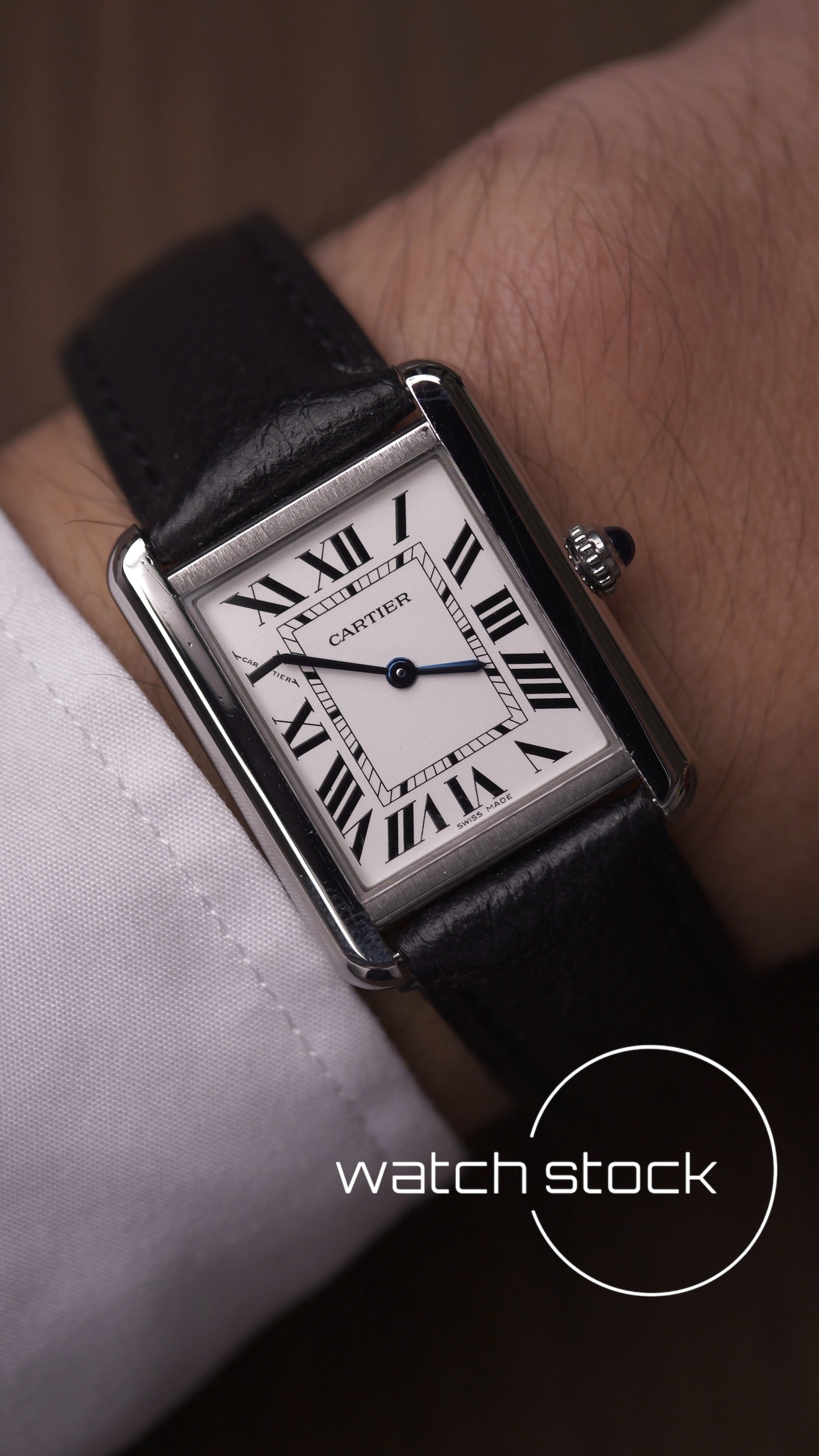 Cartier Tank Solo Ref WSTA0030 S/M 31x25mm Full set