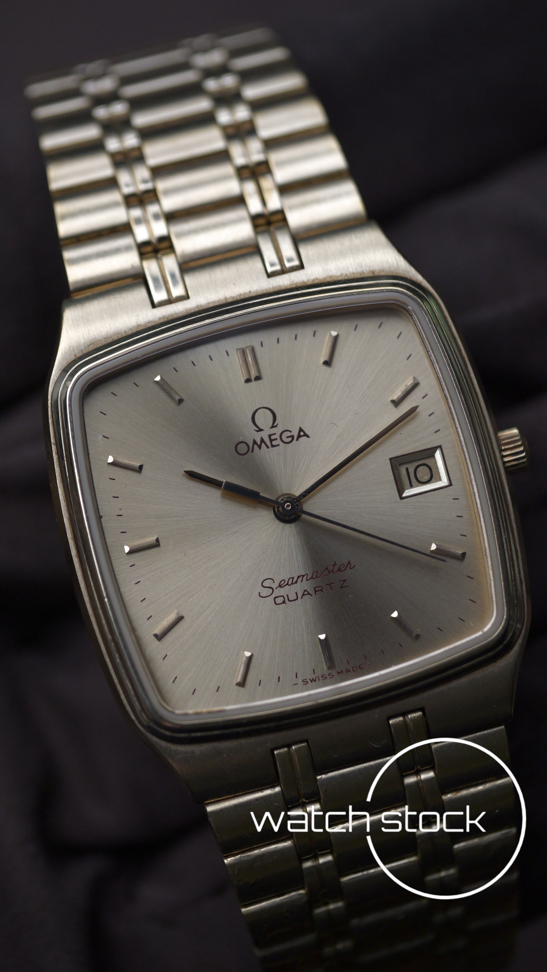 Omega Seamaster 1984 vintage scritte rosse 33mm