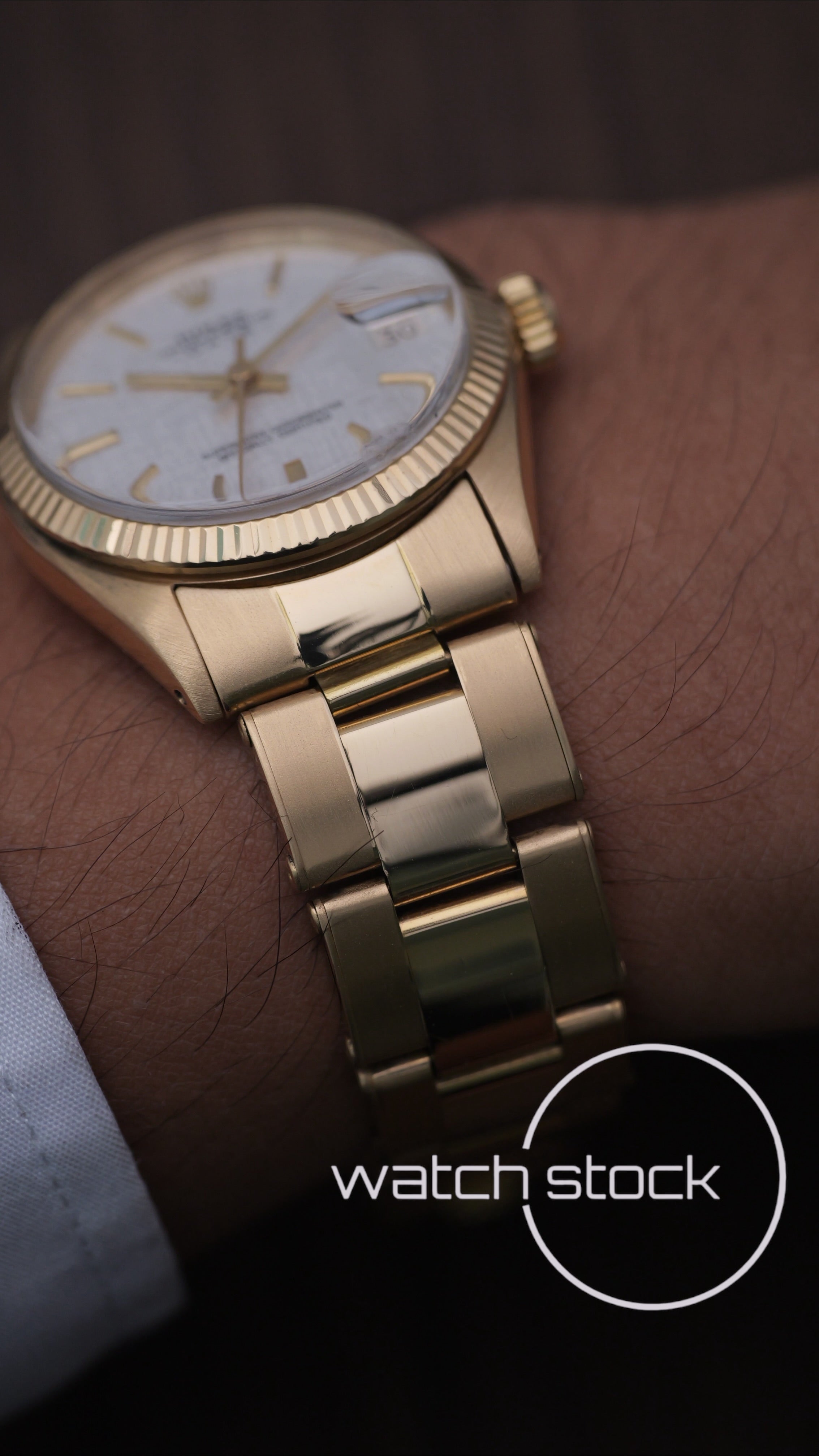 Rolex Datejust 31mm ref.6827 full gold
