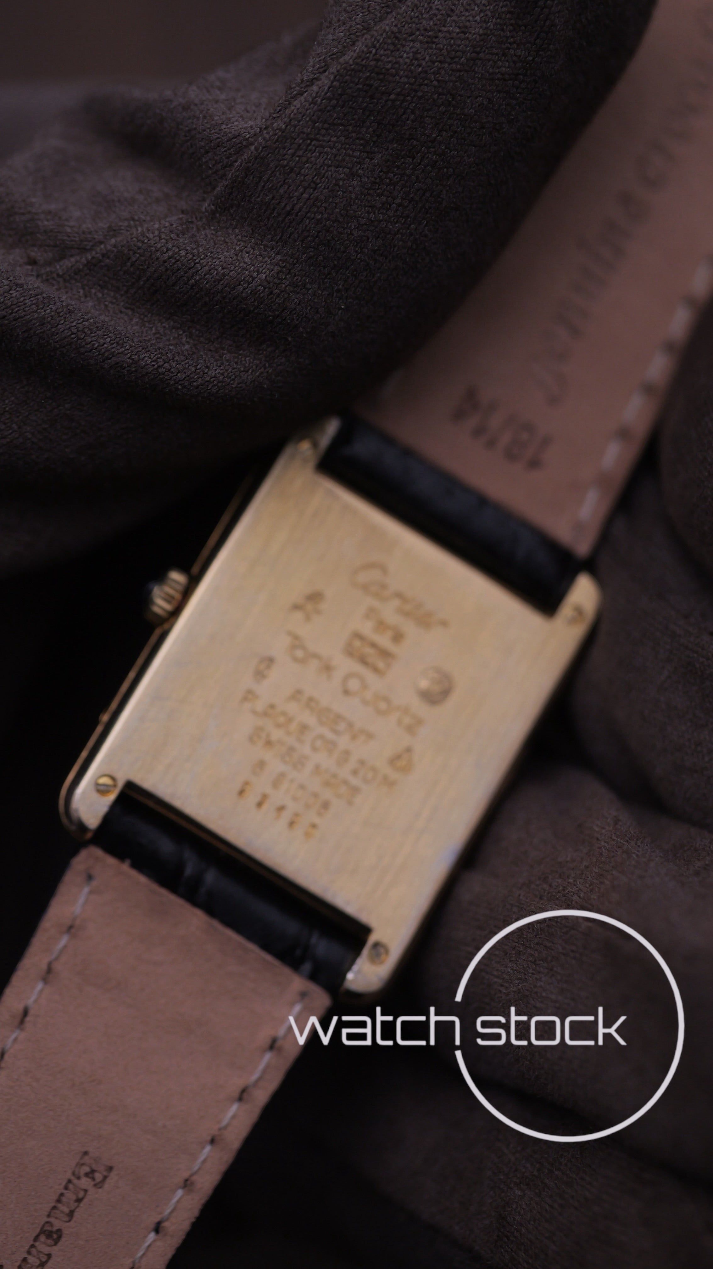 Cartier Tank TG6 quadrante roman number 1980