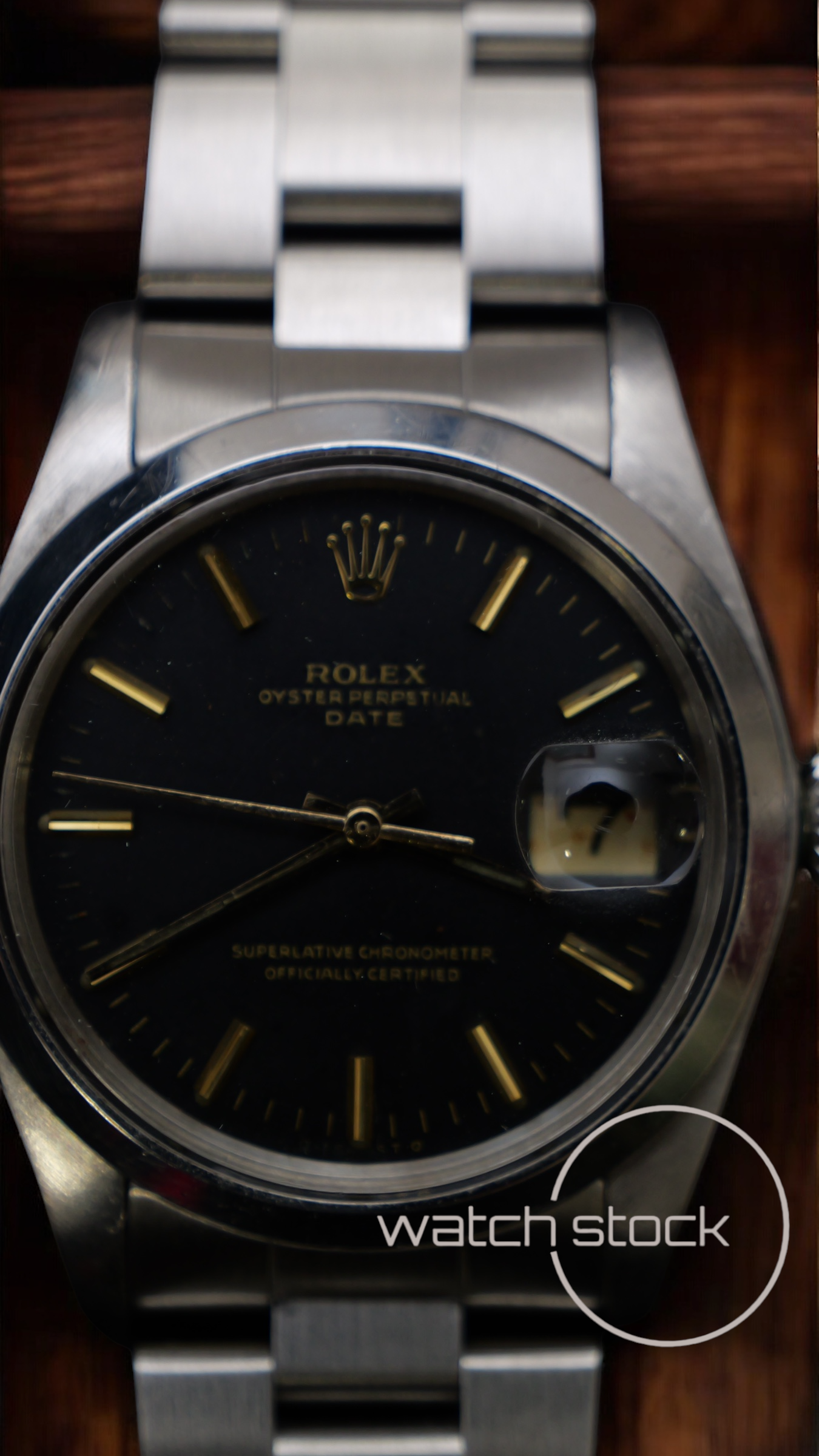 Rolex oyster perpetual 35 mm (special edition) mercato britannico ref.1500 with box