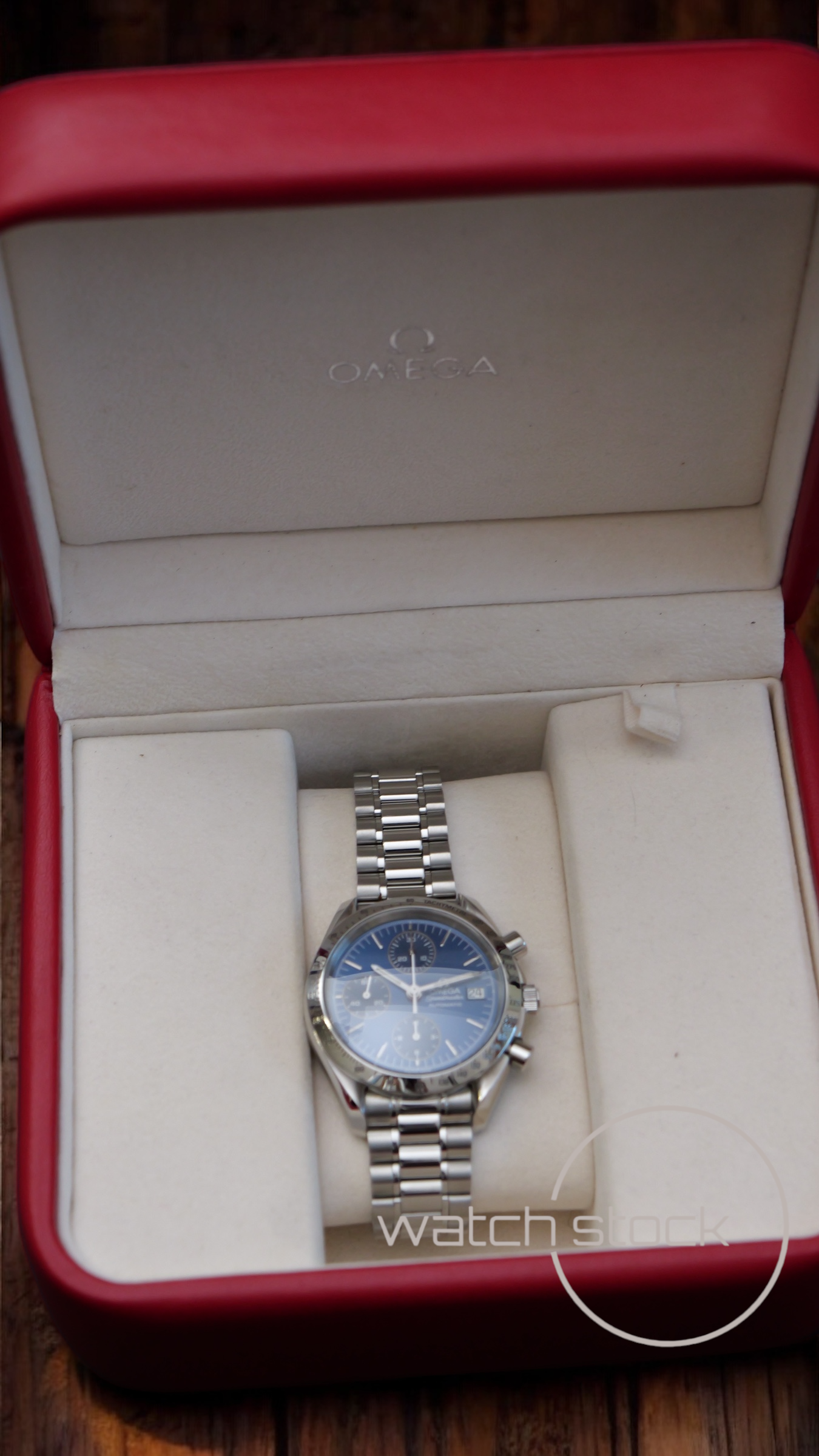 Omega speedmaster date (39mm) condizioni eccezionali Ref. 3511.80 automatic blue dial