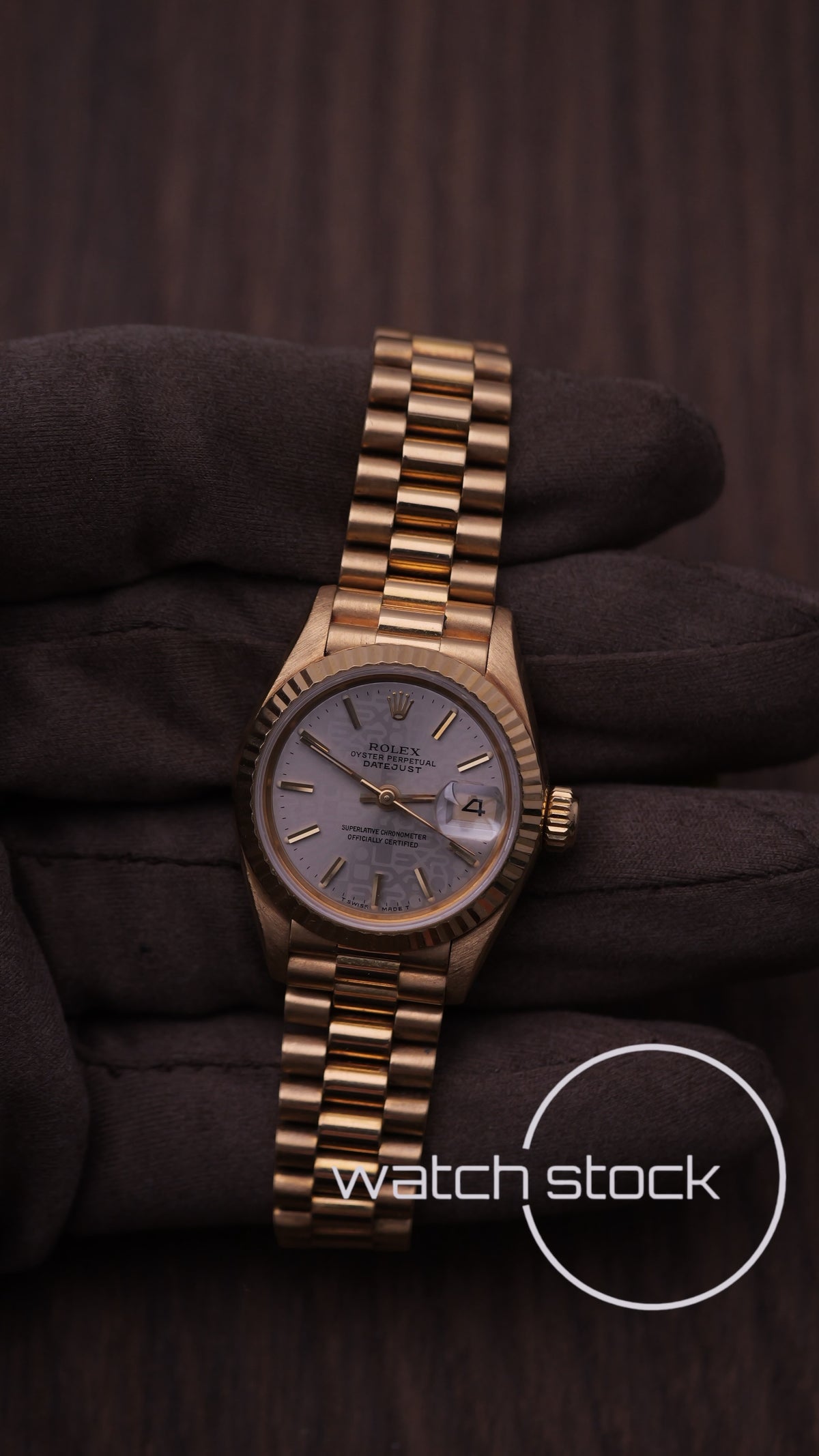 Rolex datejust 26mm Ref.69178 FULL SET full gold