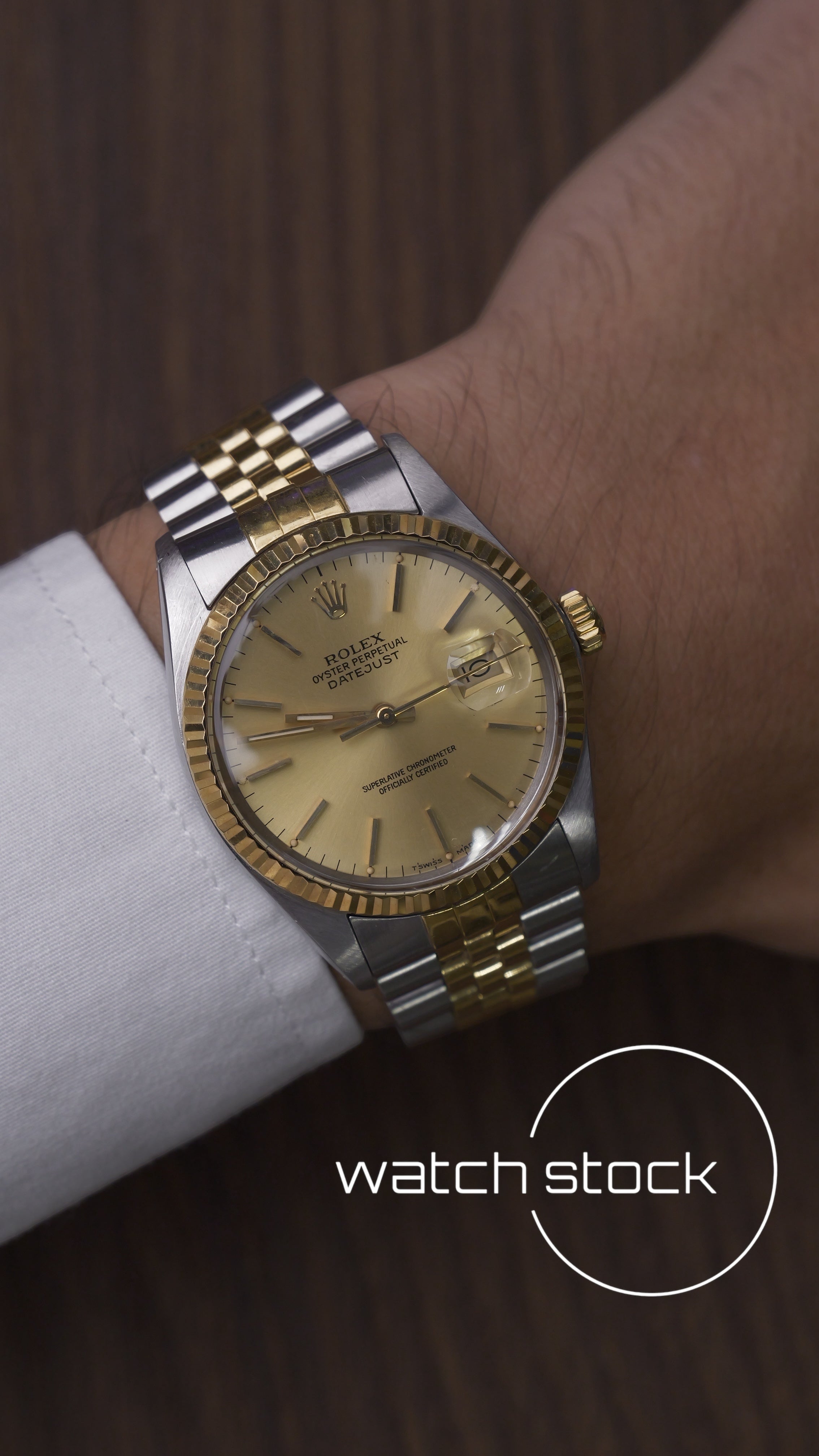 Rolex Datejust 16013 36mm two-tone