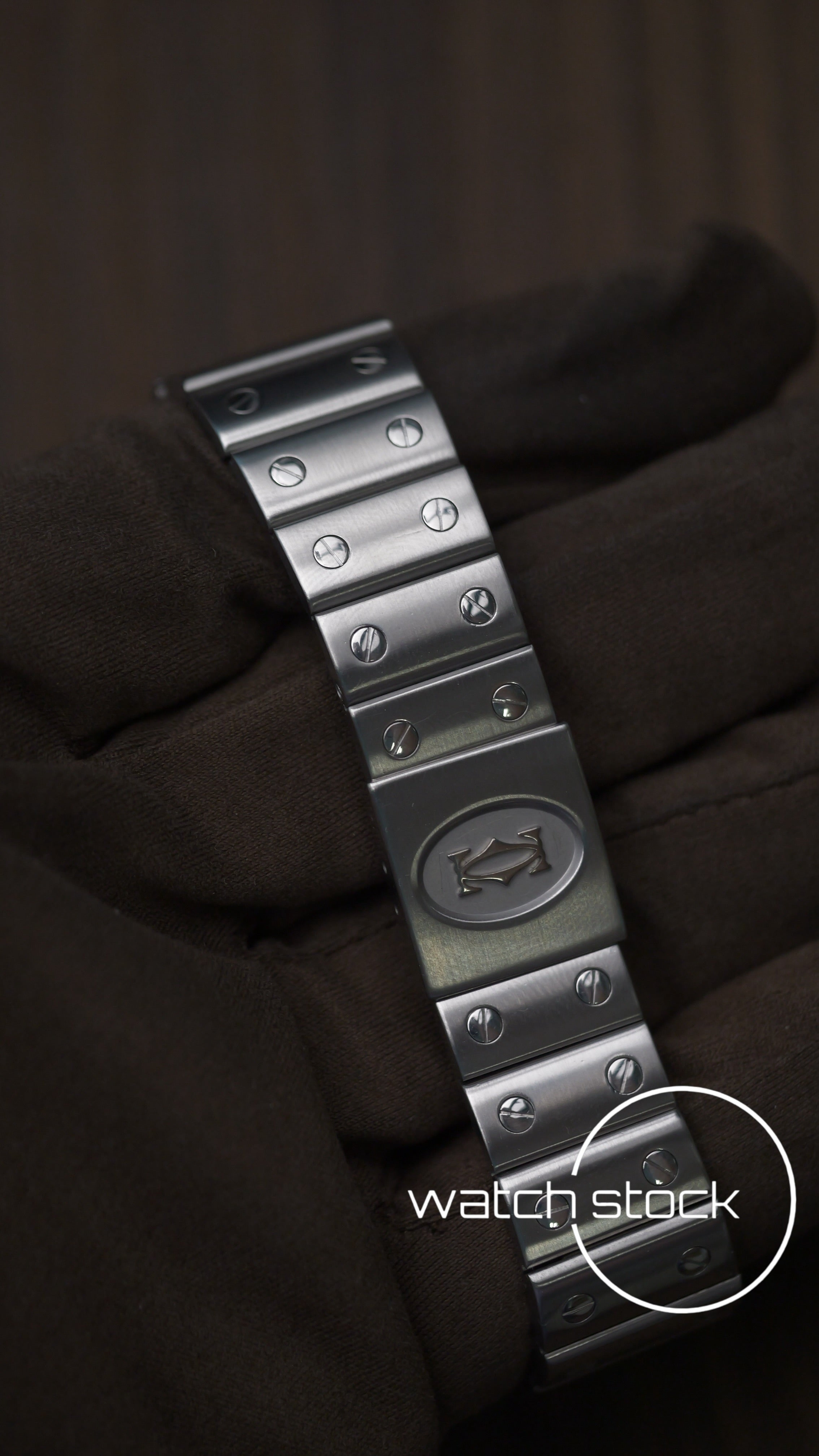 Cartier santos galbee 29x41mm Ref. 897901 con scatola