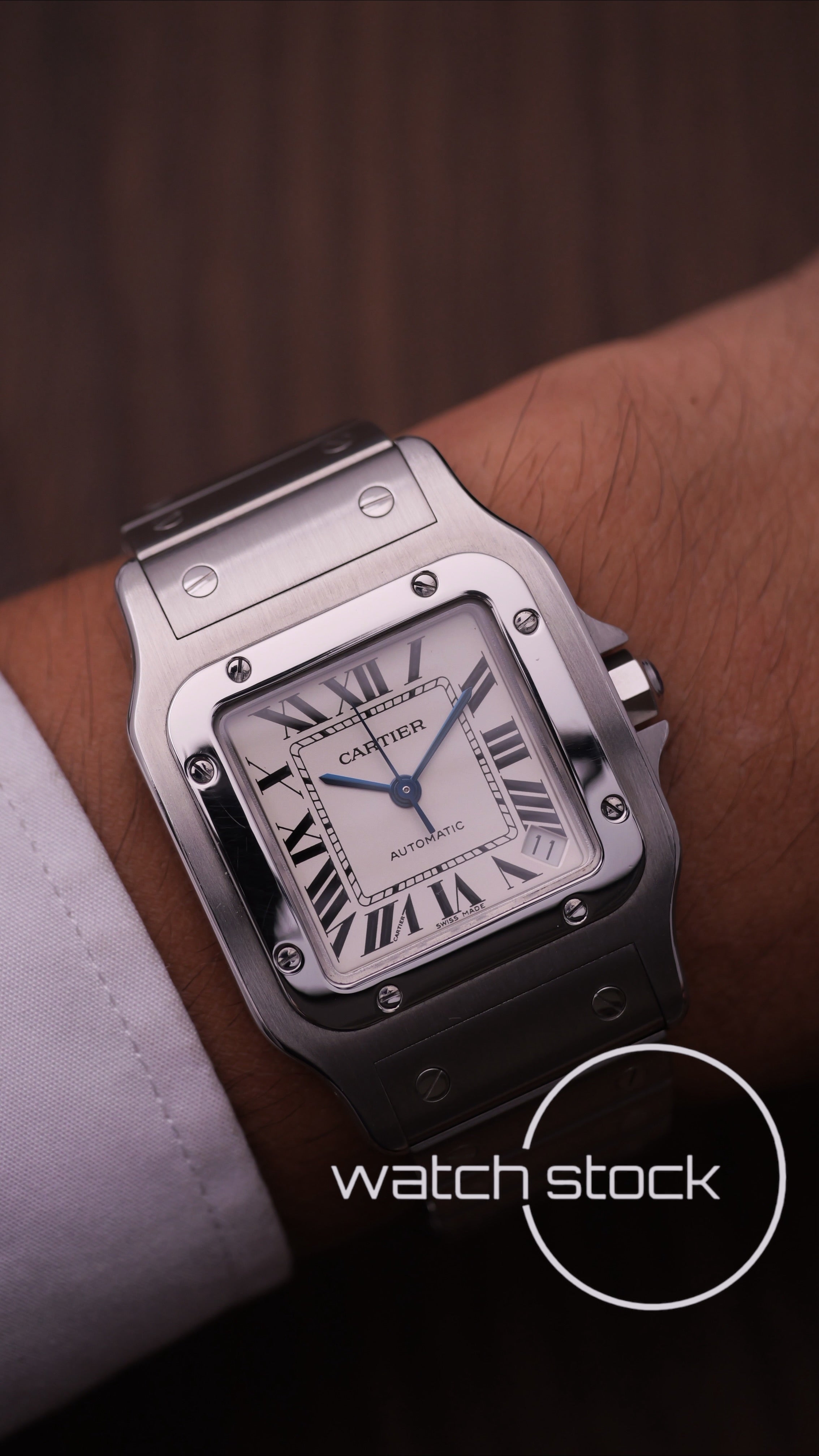 Cartier santos XL ref.2823 Automatic 32x45mm Full set