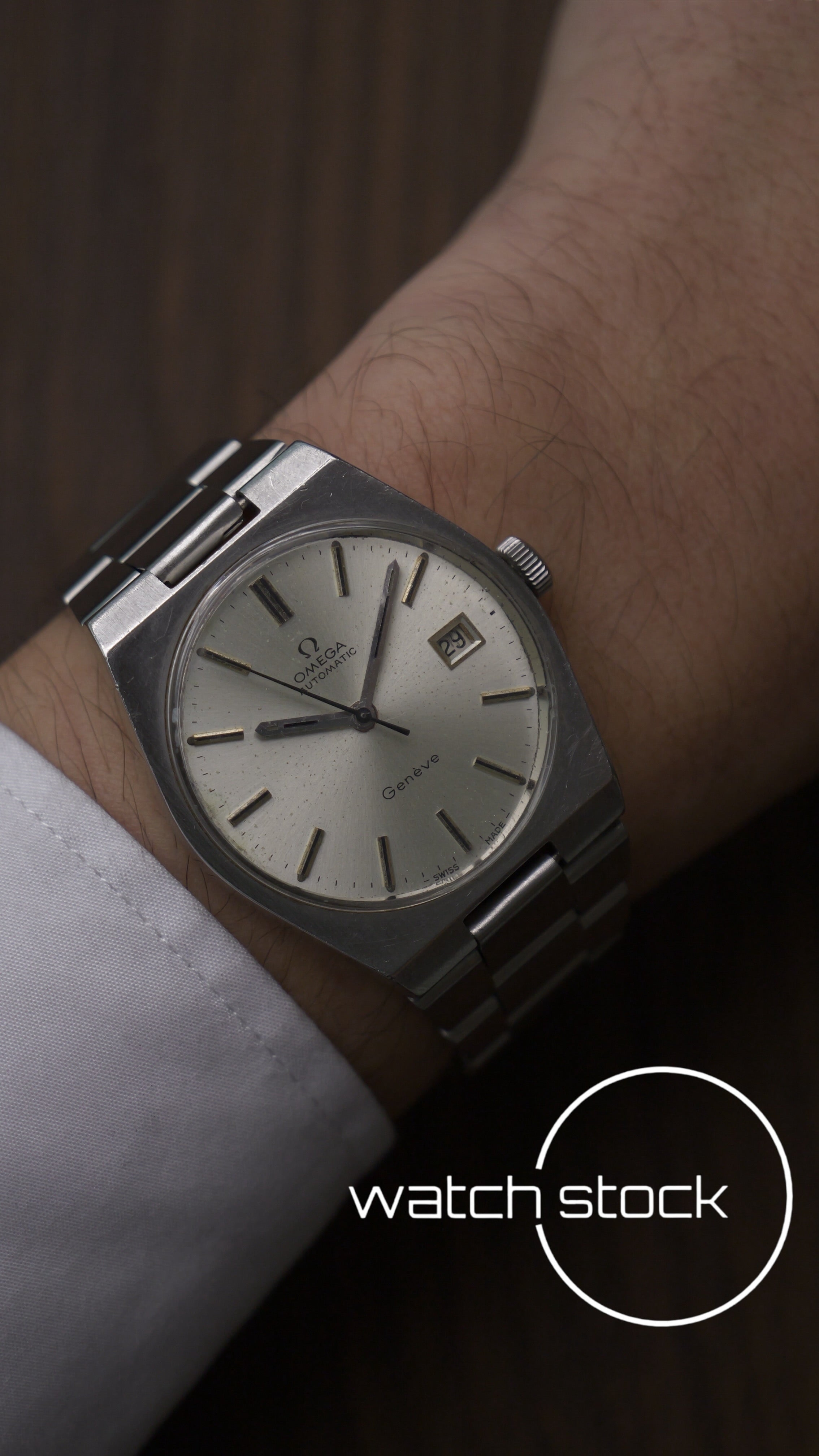 Omega Geneve 1974 ref. 1660099 vintage 35mm automatic