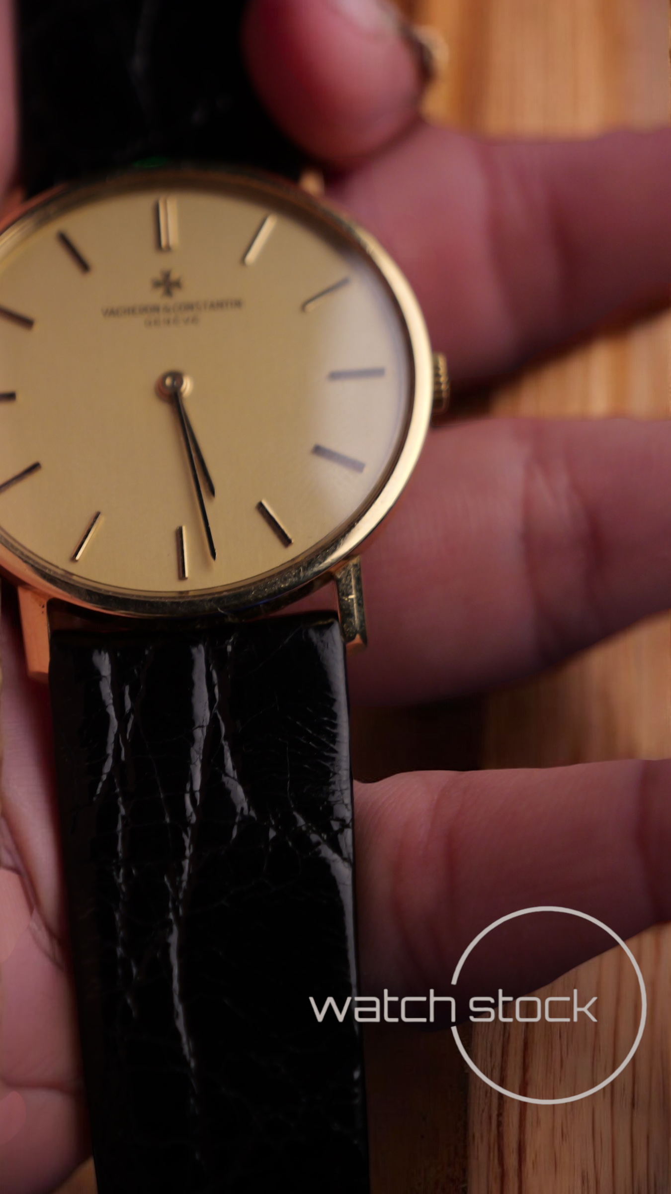 Vacheron costantin patrimony essential 18kt gold dial vintage Dress Watch unisex 34mm carica manuale