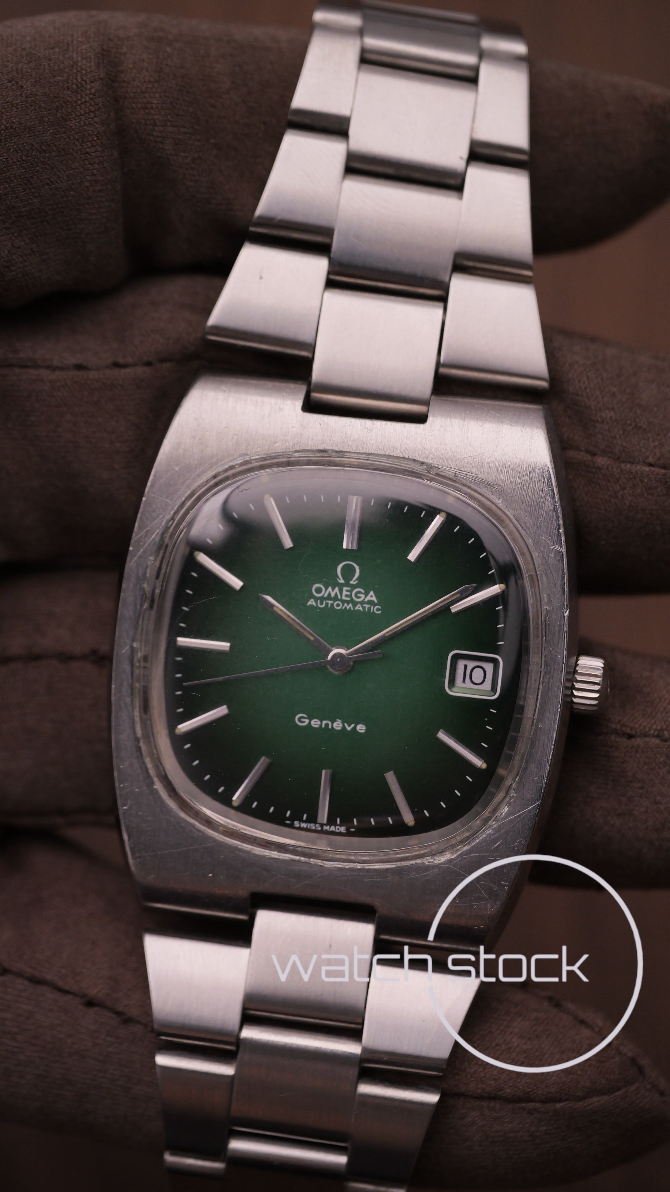 Omega Geneve ref.1660191 Green degrade Dial 36mm automatic