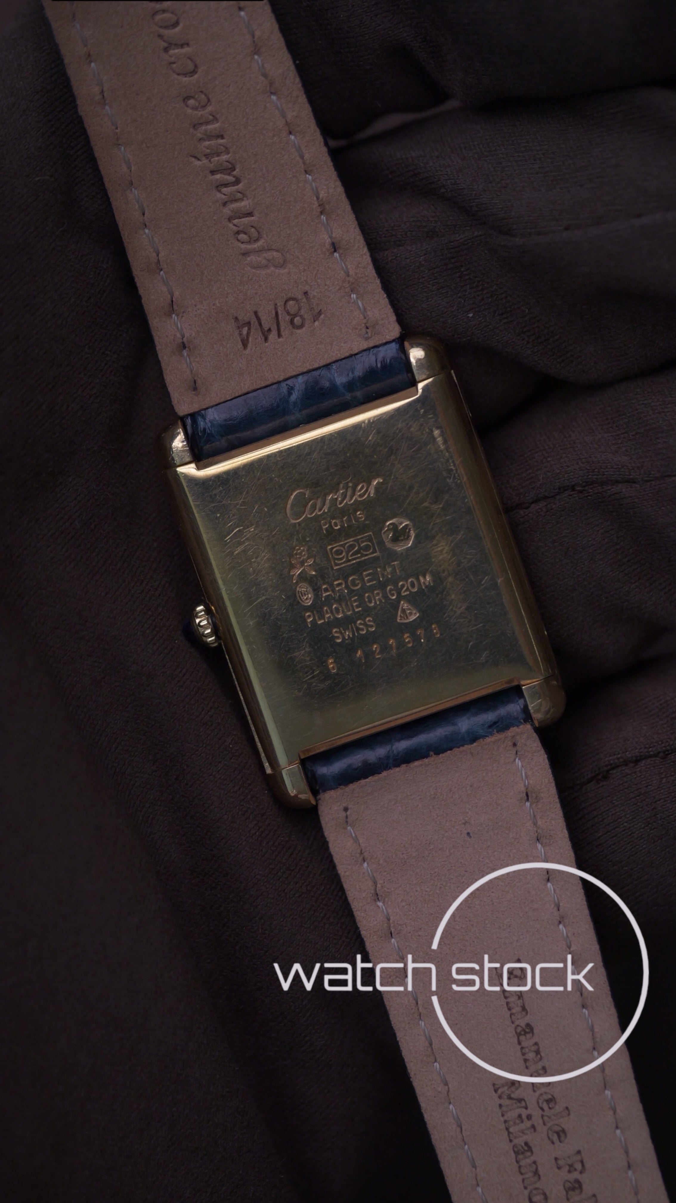 Cartier Tank TG6 ref160800 quadrante lemon 1970