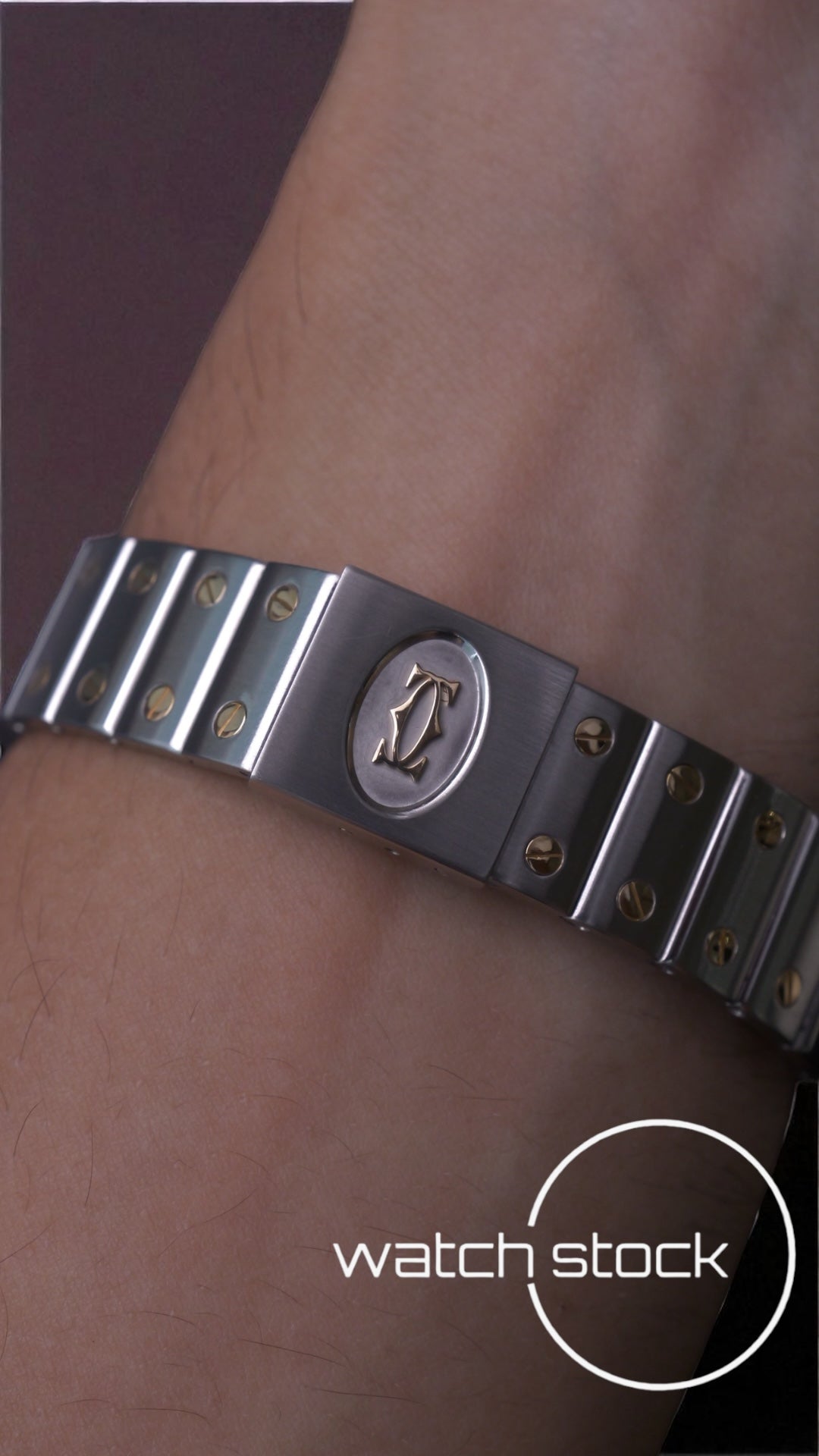 Cartier Santos Galbée 41x29 ref187901 anno 1990