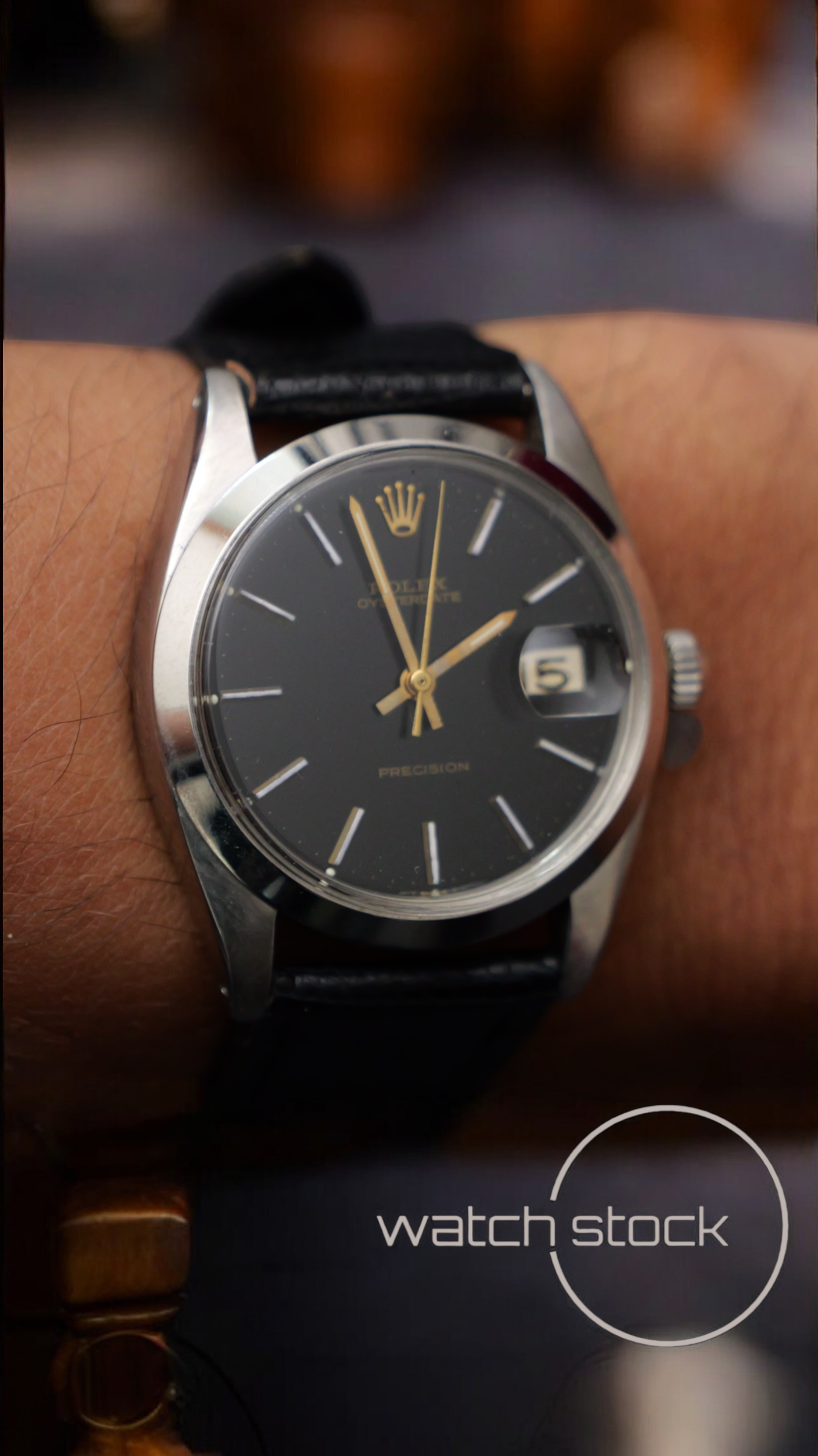 Rolex oysterdate 34mm ref.6694 gilt dial (RARO) + extra fibbia originale