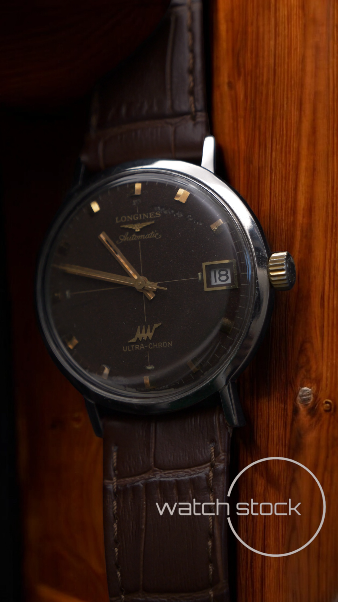 Longines ultrachron automatic vintage Dress Watch 34mm