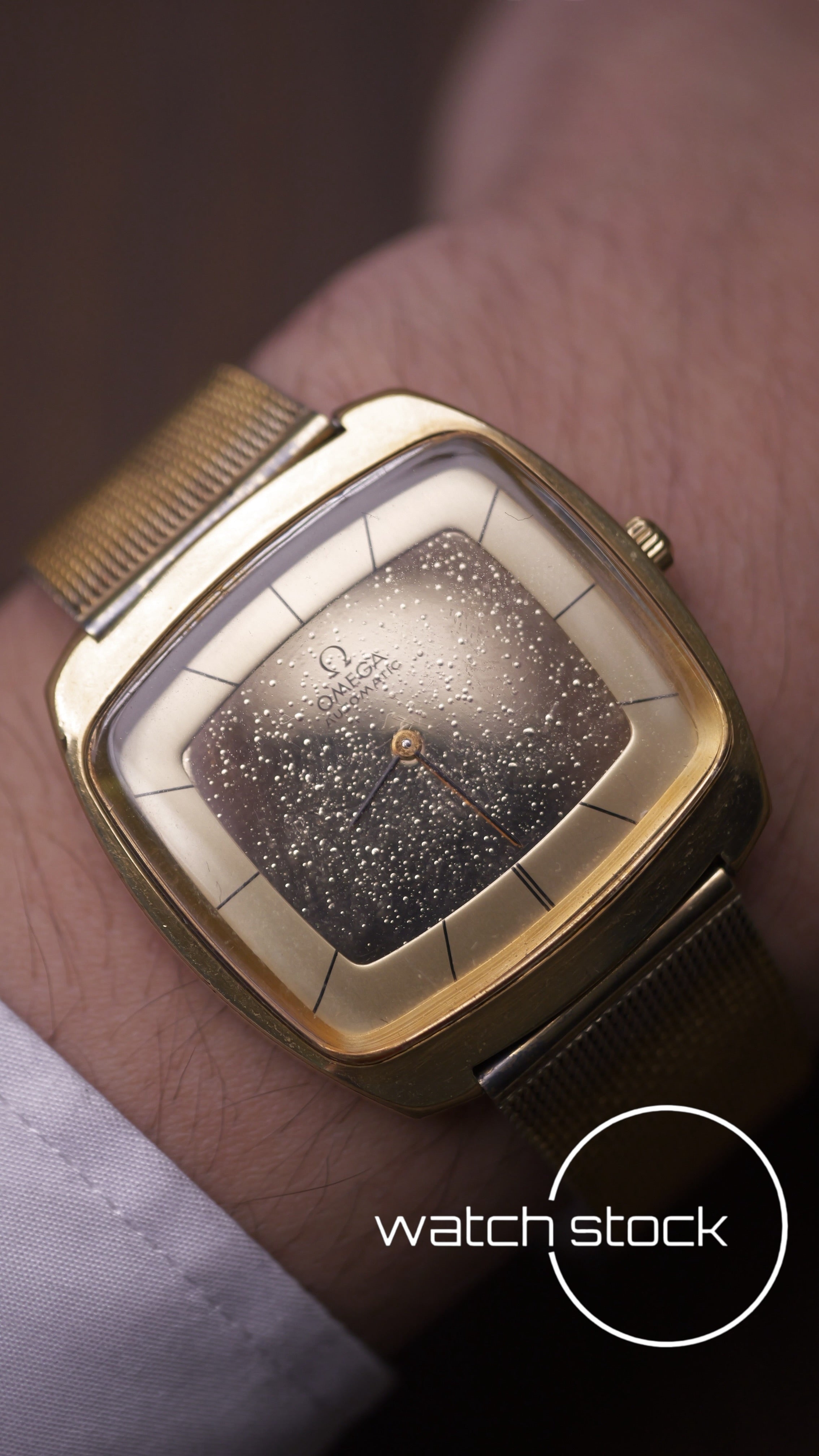 Omega De ville 1973 Automatic  TV Champagne Dial Serviced